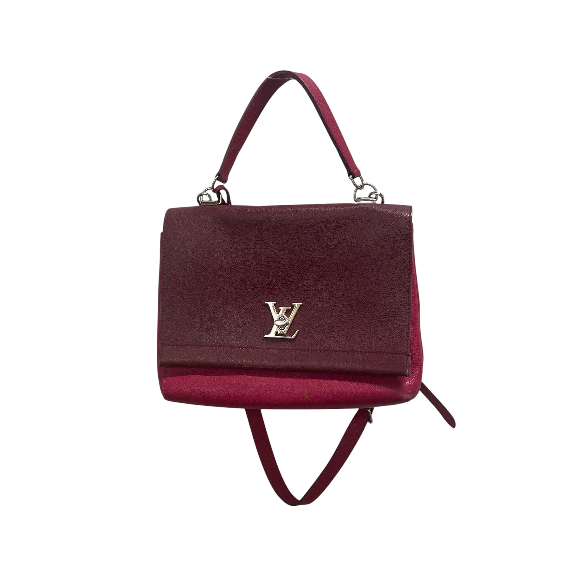 LOUIS VUITTON/Cross Body Bag/Leather/BRD/TWO TONE PINK view 1