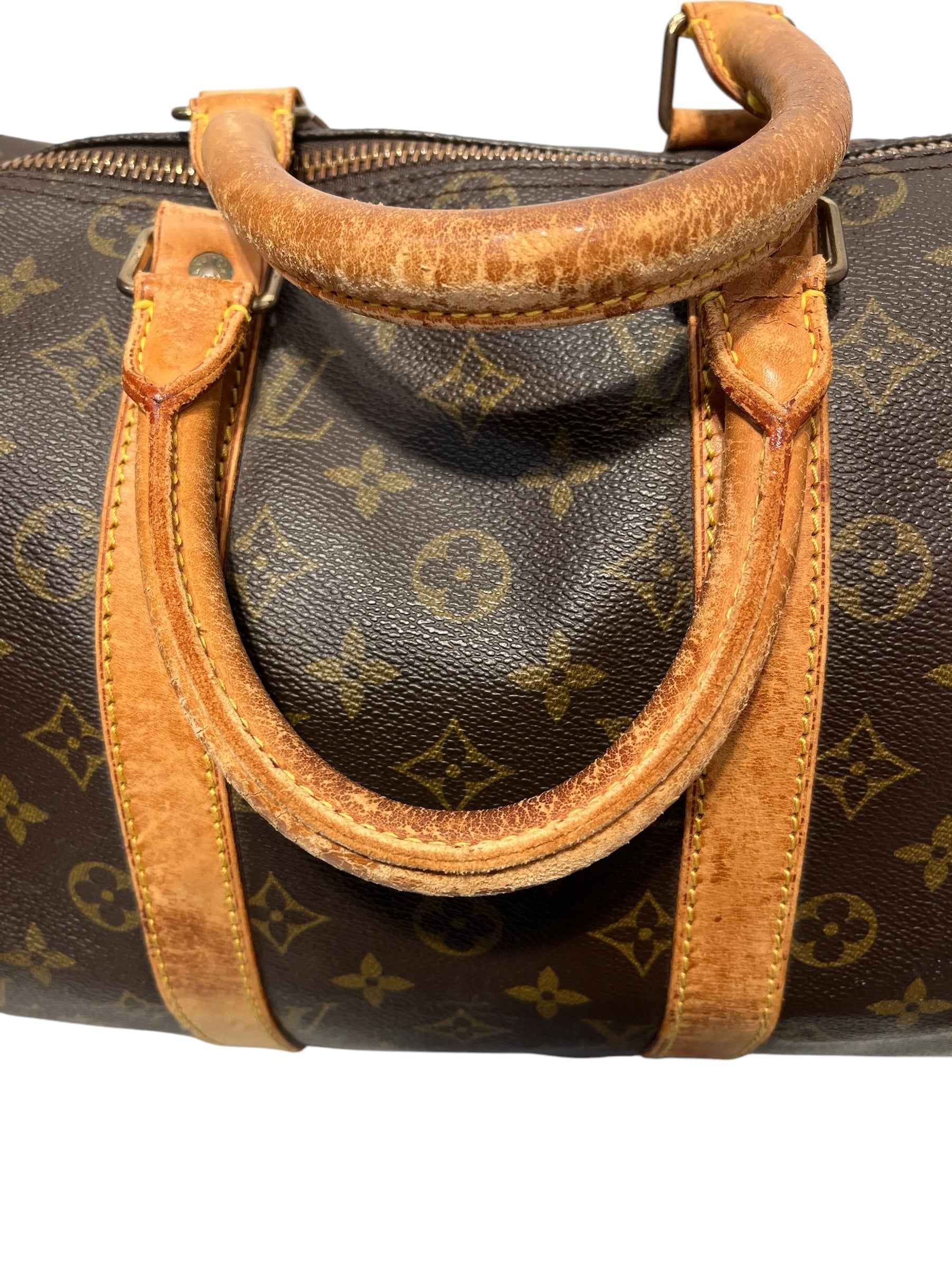 LOUIS VUITTON/Boston Bag/All Over Print/Leather/BRW/699.90 view 13