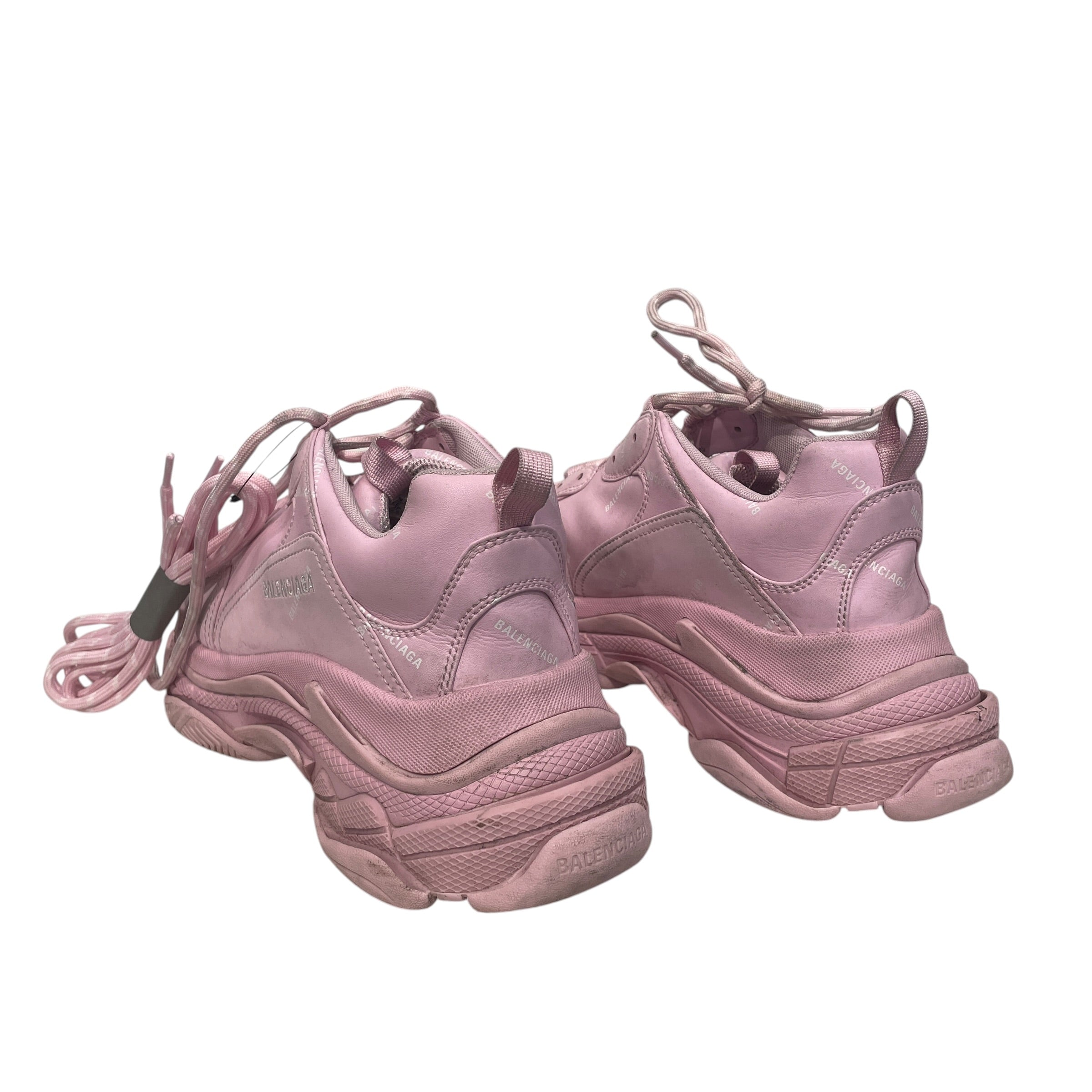 BALENCIAGA/Hi-Sneakers/EU 43/Polyester/PNK/triple S view 2