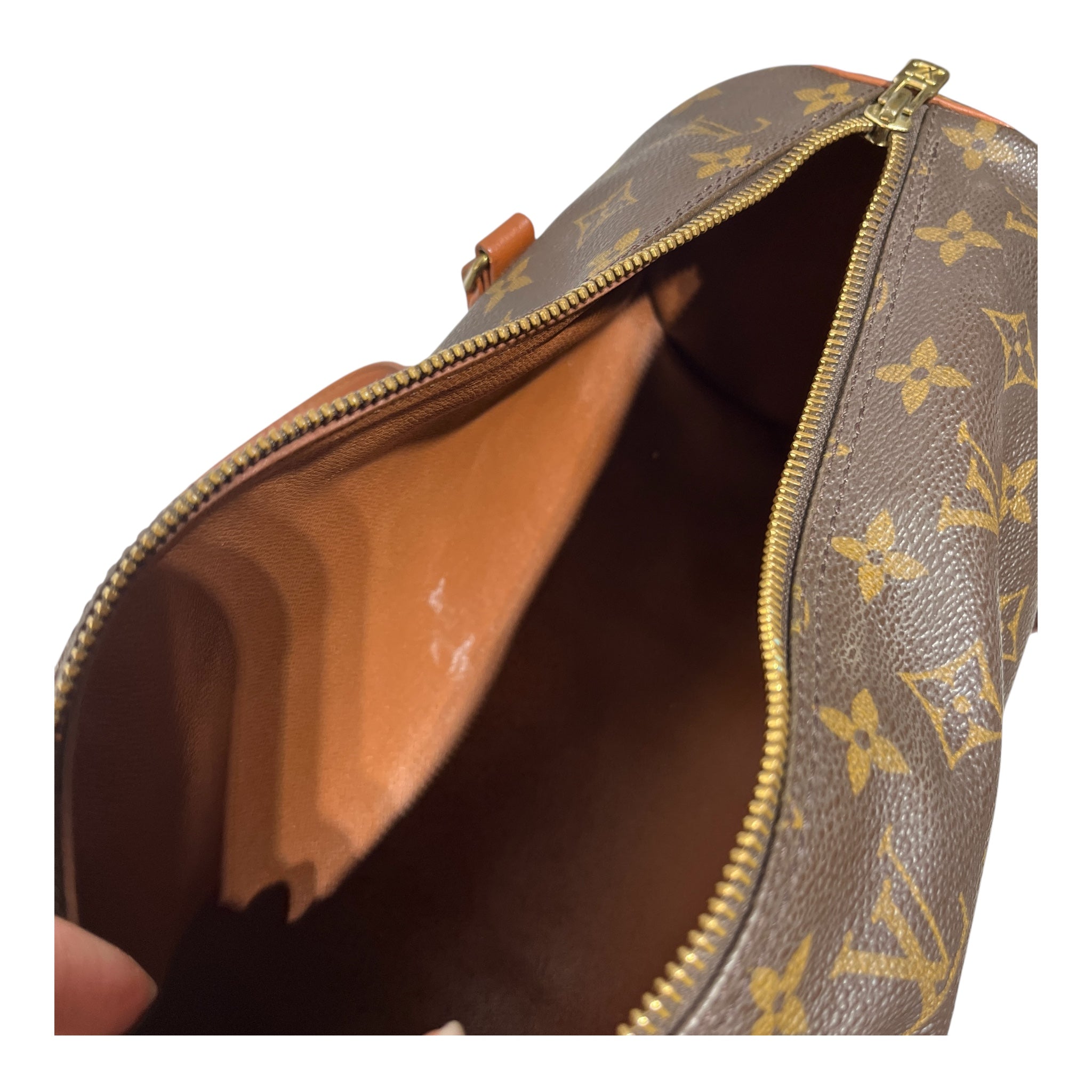 LOUIS VUITTON/Hand Bag/Floral Pattern/Leather/BRW/PAPILLON 26 view 5