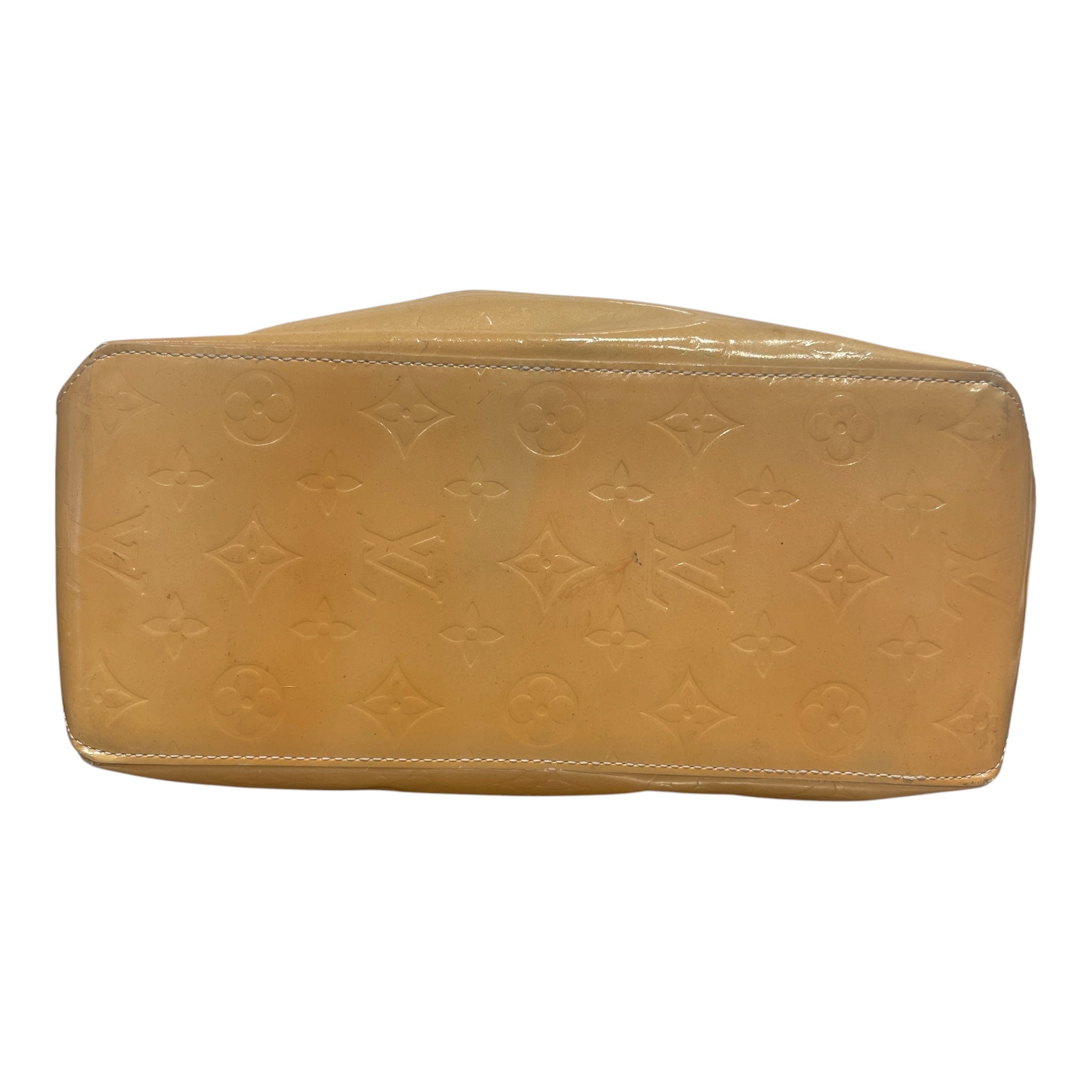 LOUIS VUITTON/Hand Bag/OS/Monogram/Leather/GLD/VERNIS READE MM view 3