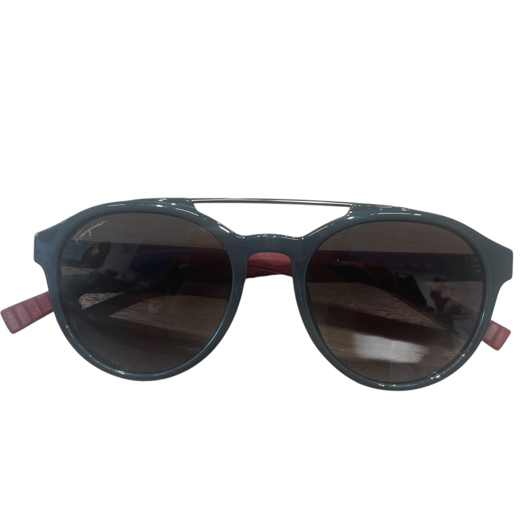 Salvatore Ferragamo/Sunglasses/Celluloid/GRY/SP937S 5319 RUBBERIZED view 1