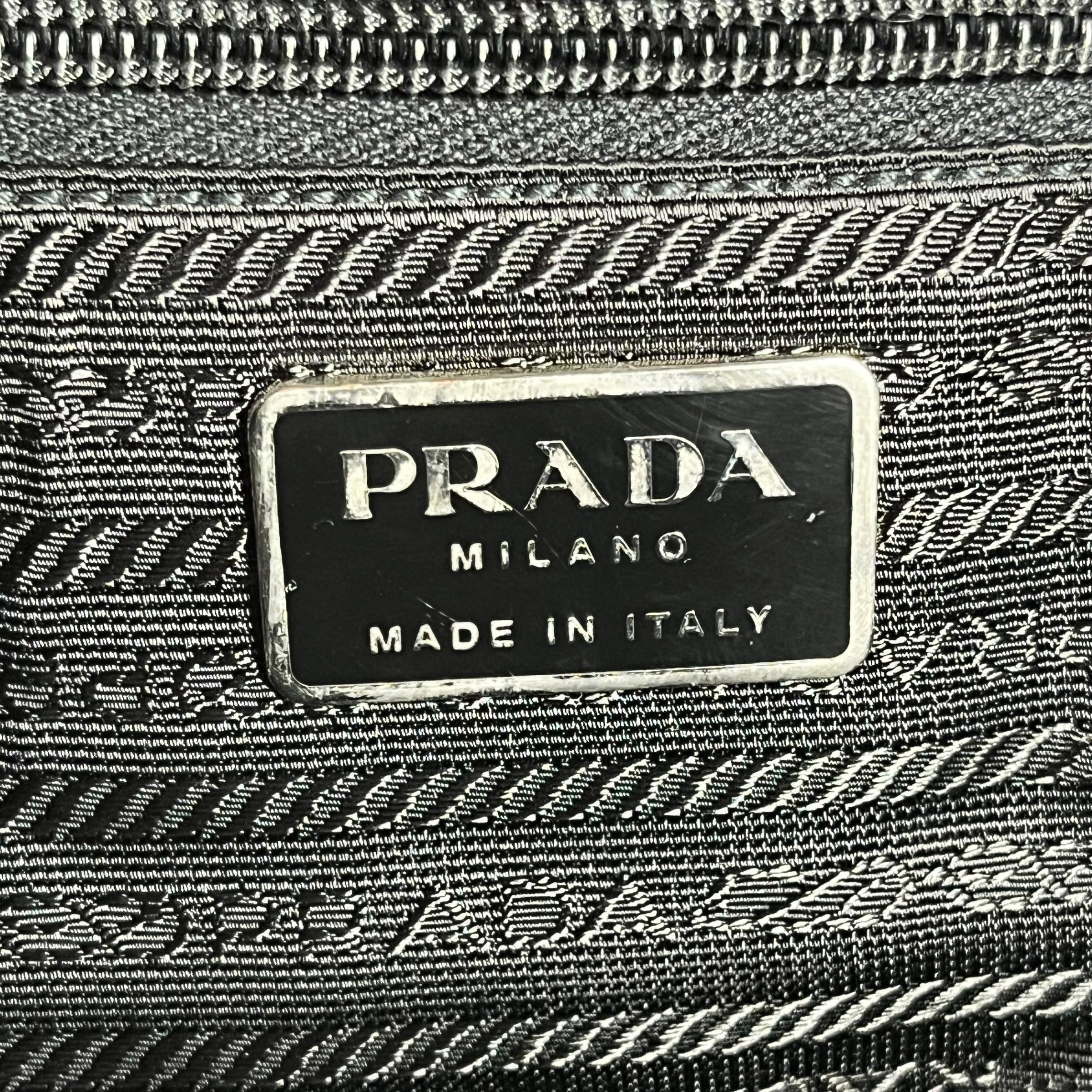 PRADA/Tote Bag/Leather/BLK/PATENT LEATHER TOTE view 5