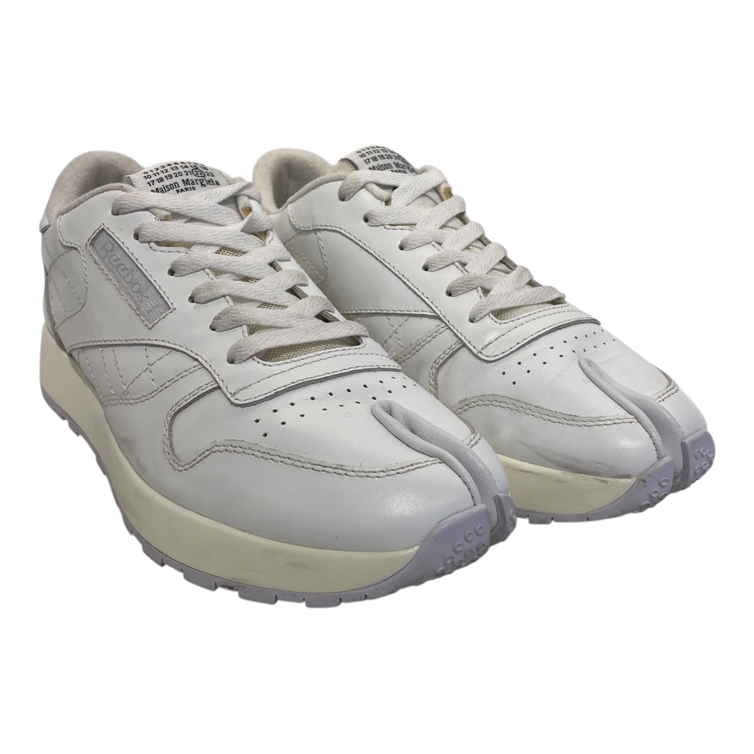 Maison Margiela/Reebok/Low-Sneakers/US 8/WHT/tabi view 1