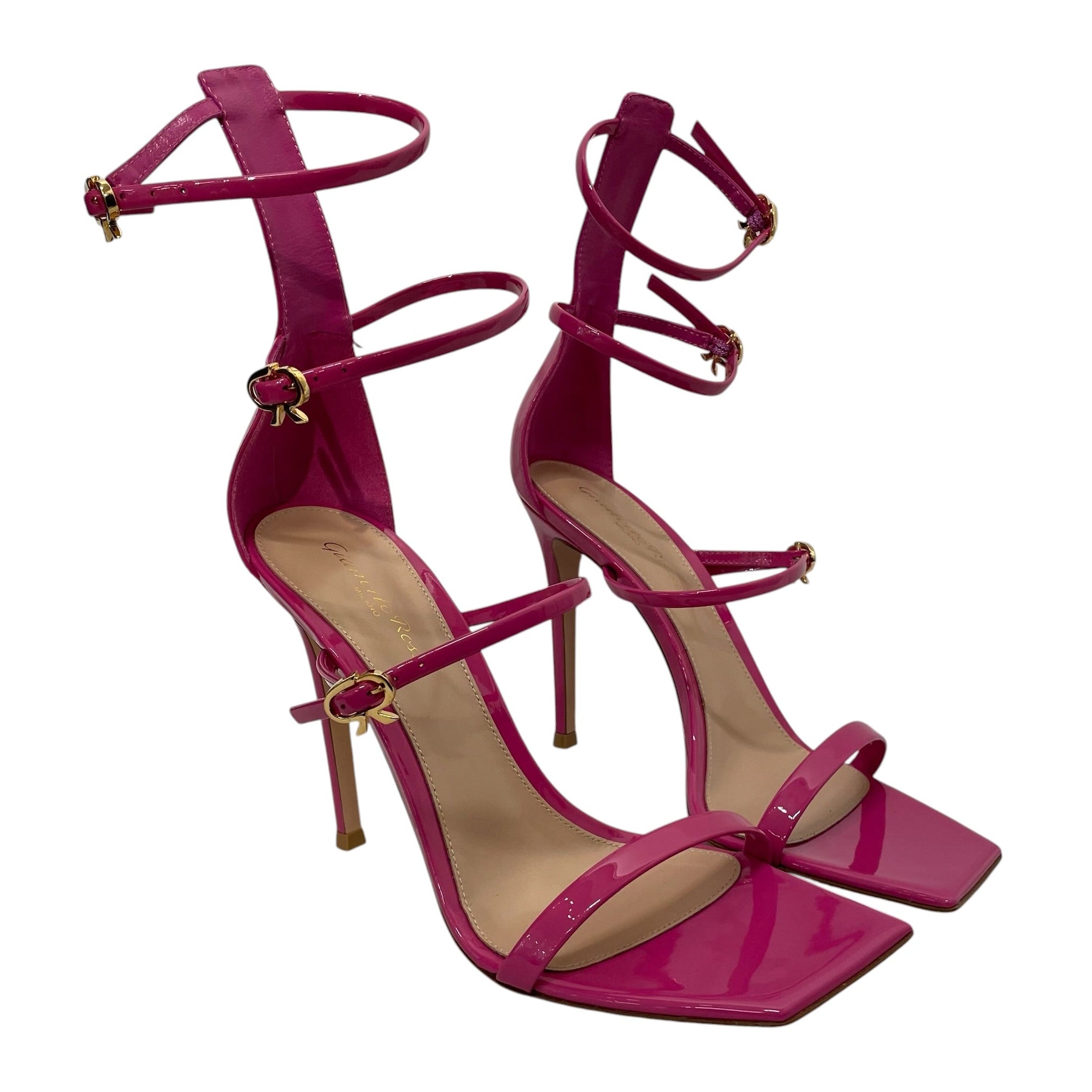 Gianvito Rossi/Heels/EU 39/PNK/Ribbon Uptown Heels view 1