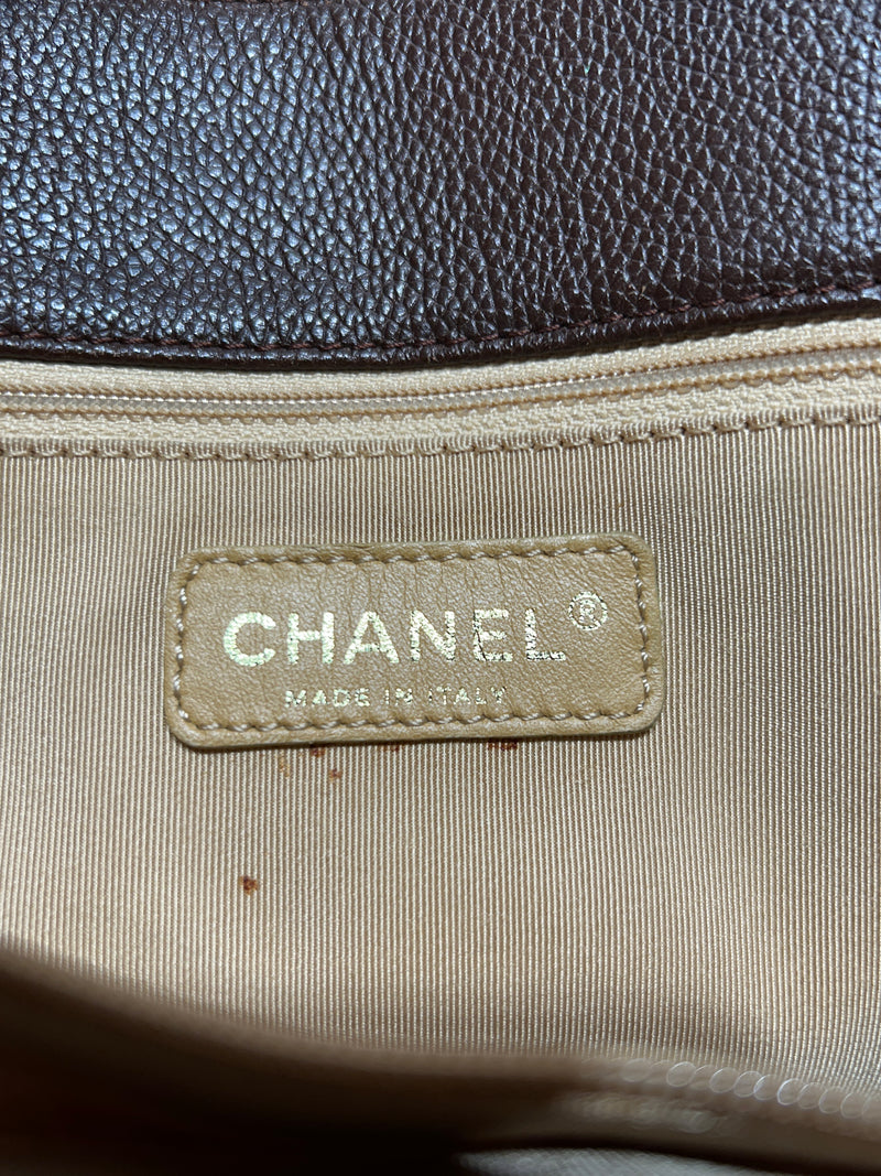 CHANEL/Tote Bag/Leather/BRW/Executive tote