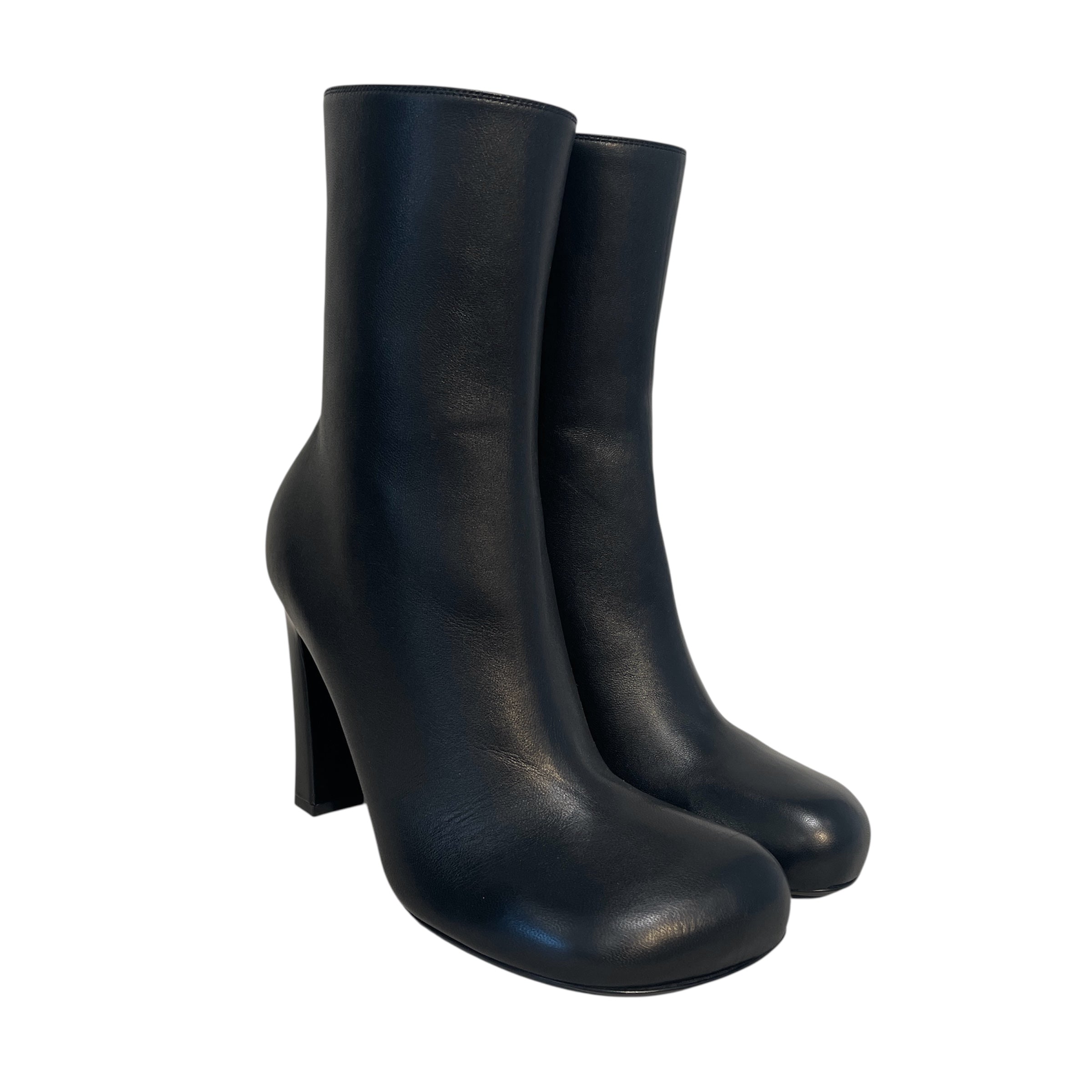 BOTTEGA VENETA/Boots/EU 41/Lambskin/BLK/Nico Ankle Boot view 1