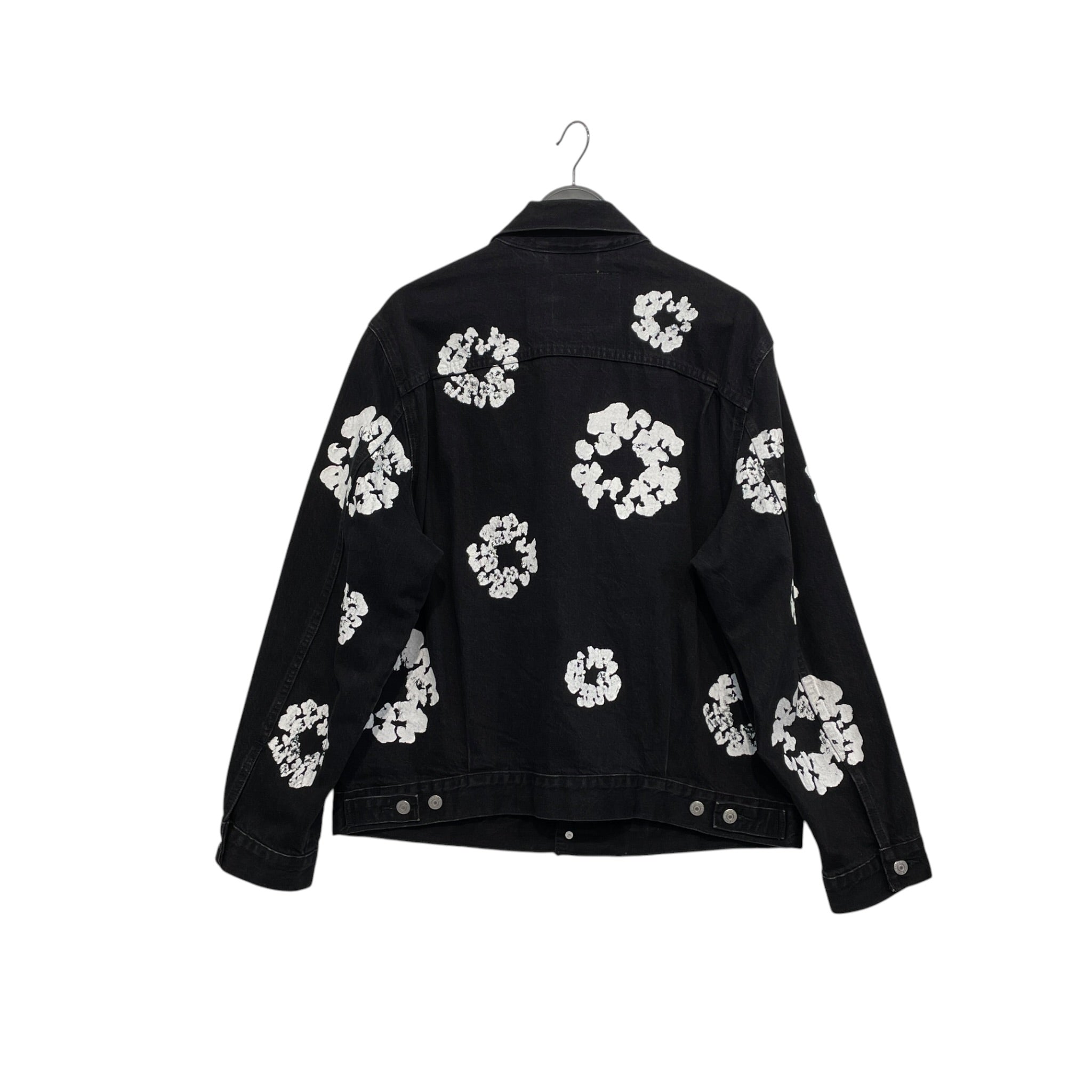 Levi's/Denim Jkt/L/Cotton/BLK/All Over Print/ view 2