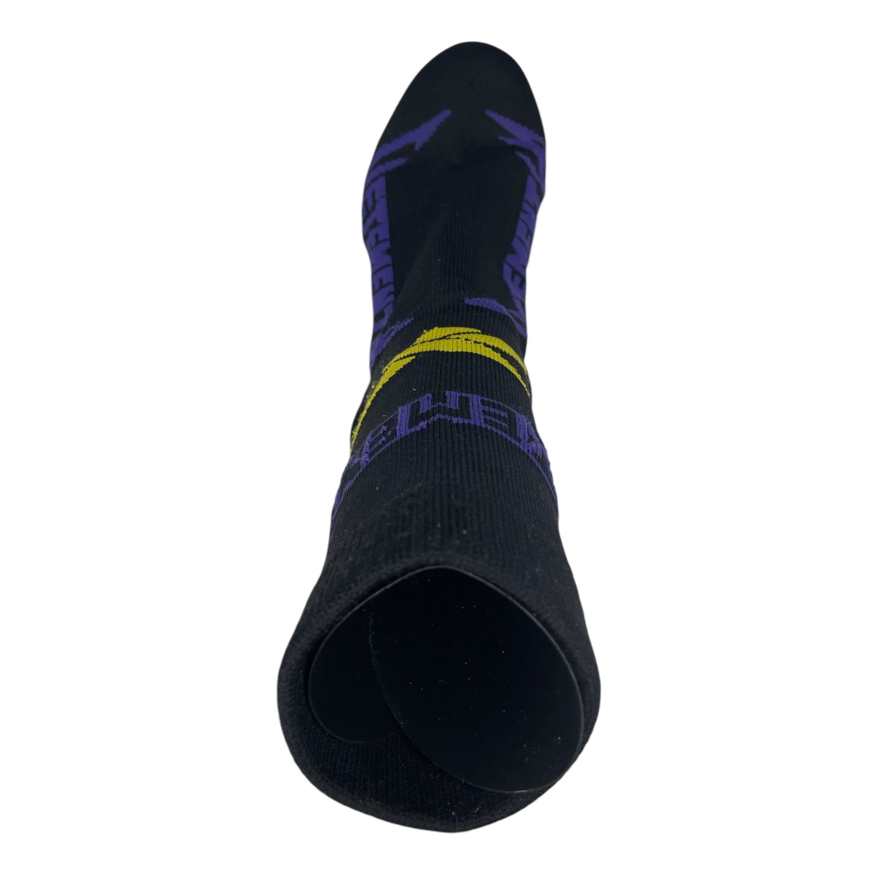VETEMEMES/Reebok/Hi-Sneakers/US 7/Cotton/BLK/SOCK RUNNER view 3