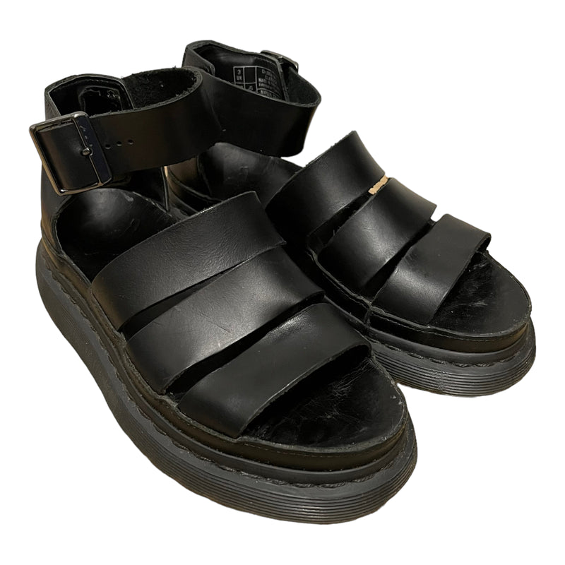 Dr.Martens/Sandals/US 5/Leather/BLK/