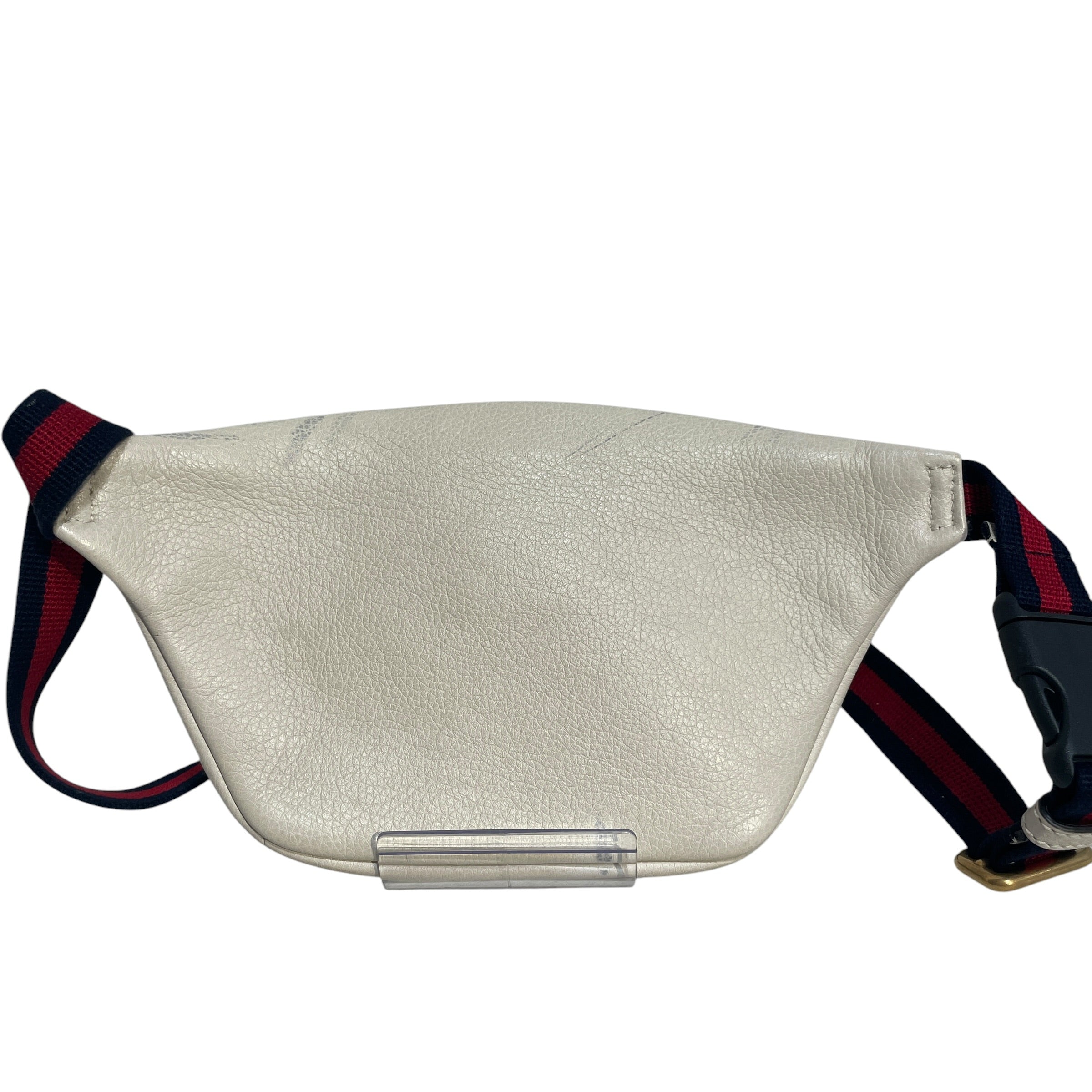 GUCCI/Fanny Pack/Graphic/Leather/WHT/Logo Belt Bag view 2