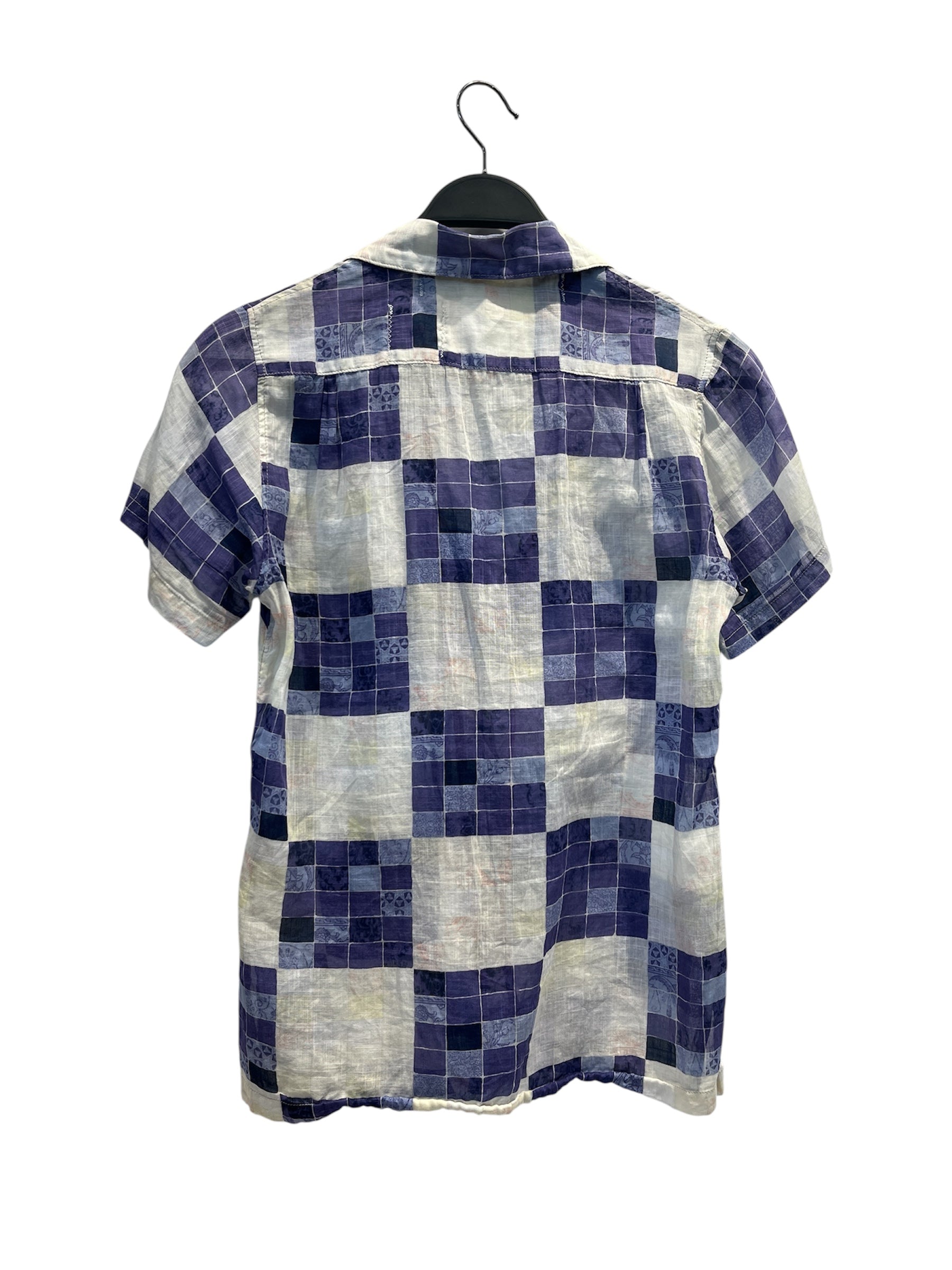 KAPITAL/Flannel Shirt/S/MLT/All Over Print/PATCH PRINT LINEN BUTTON UP view 2