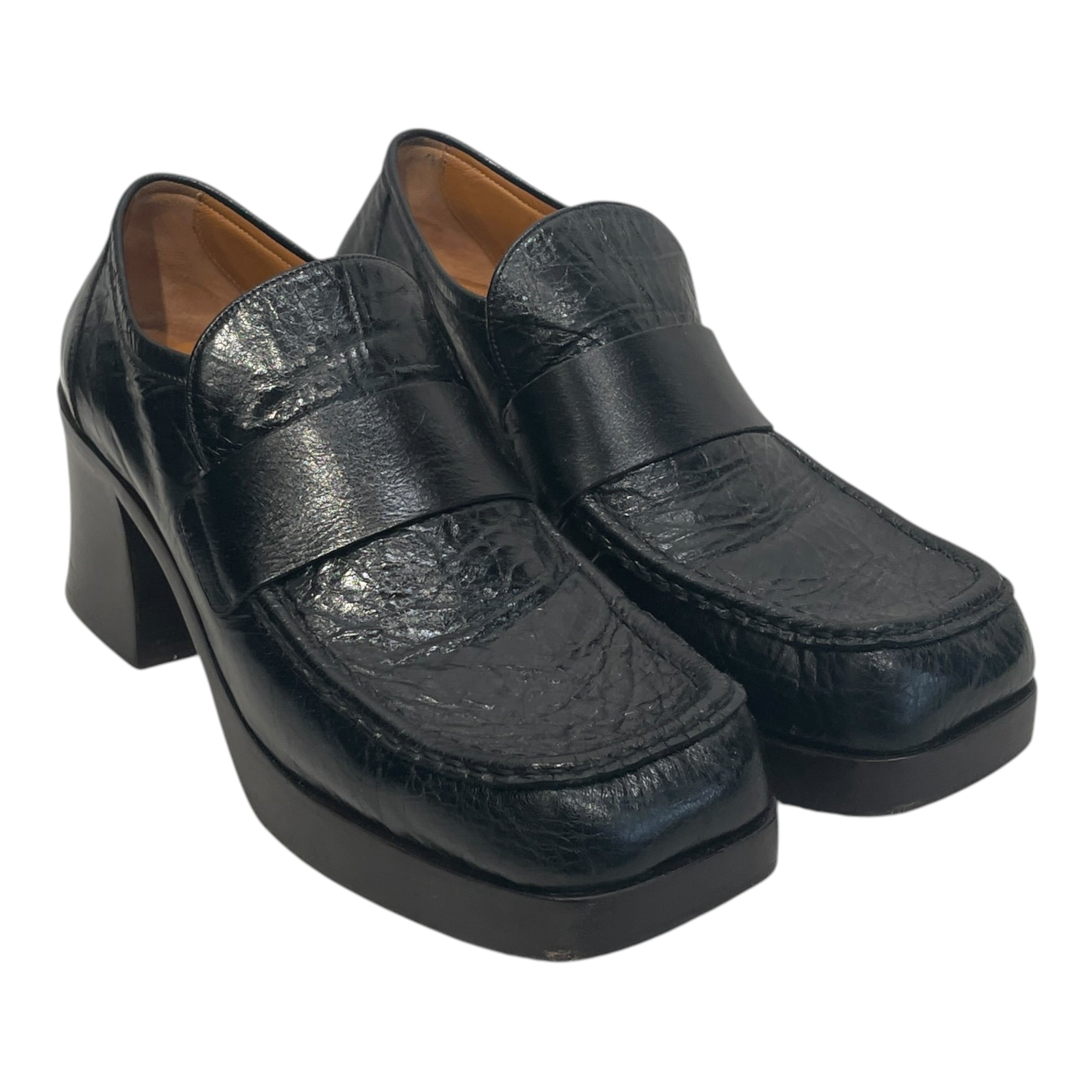 MARNI/Loafers/US 10/Leather/BLK/PLATFORMLOAFER view 1