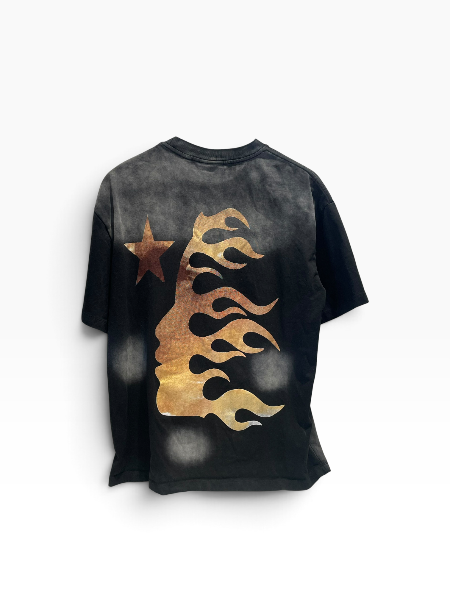 HELLSTAR/T-Shirt/M/Cotton/BLK/SCREAM EARPHONES KID view 4