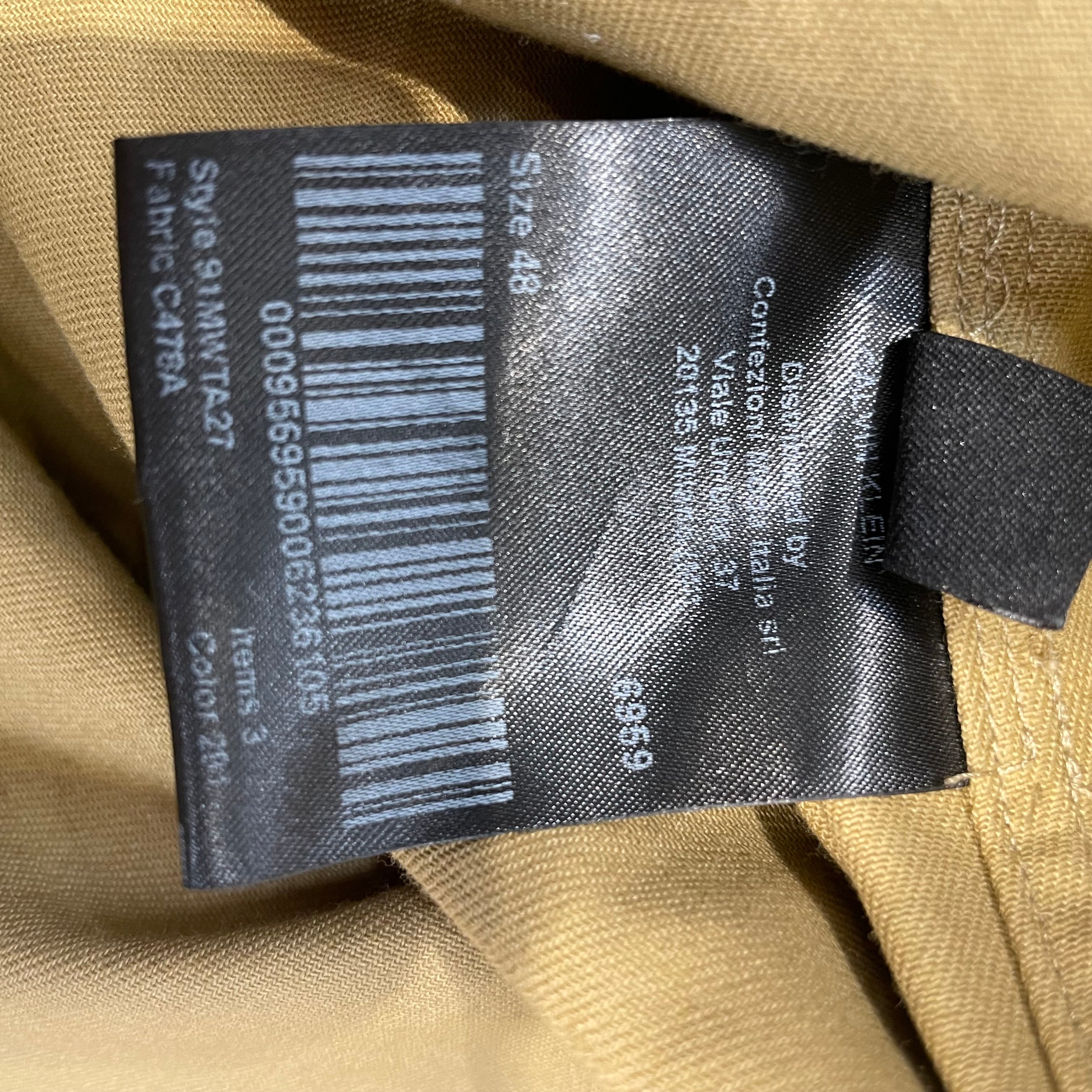 Calvin Klein 205W39NYC/LS Shirt/L/Cotton/BEG/ view 5