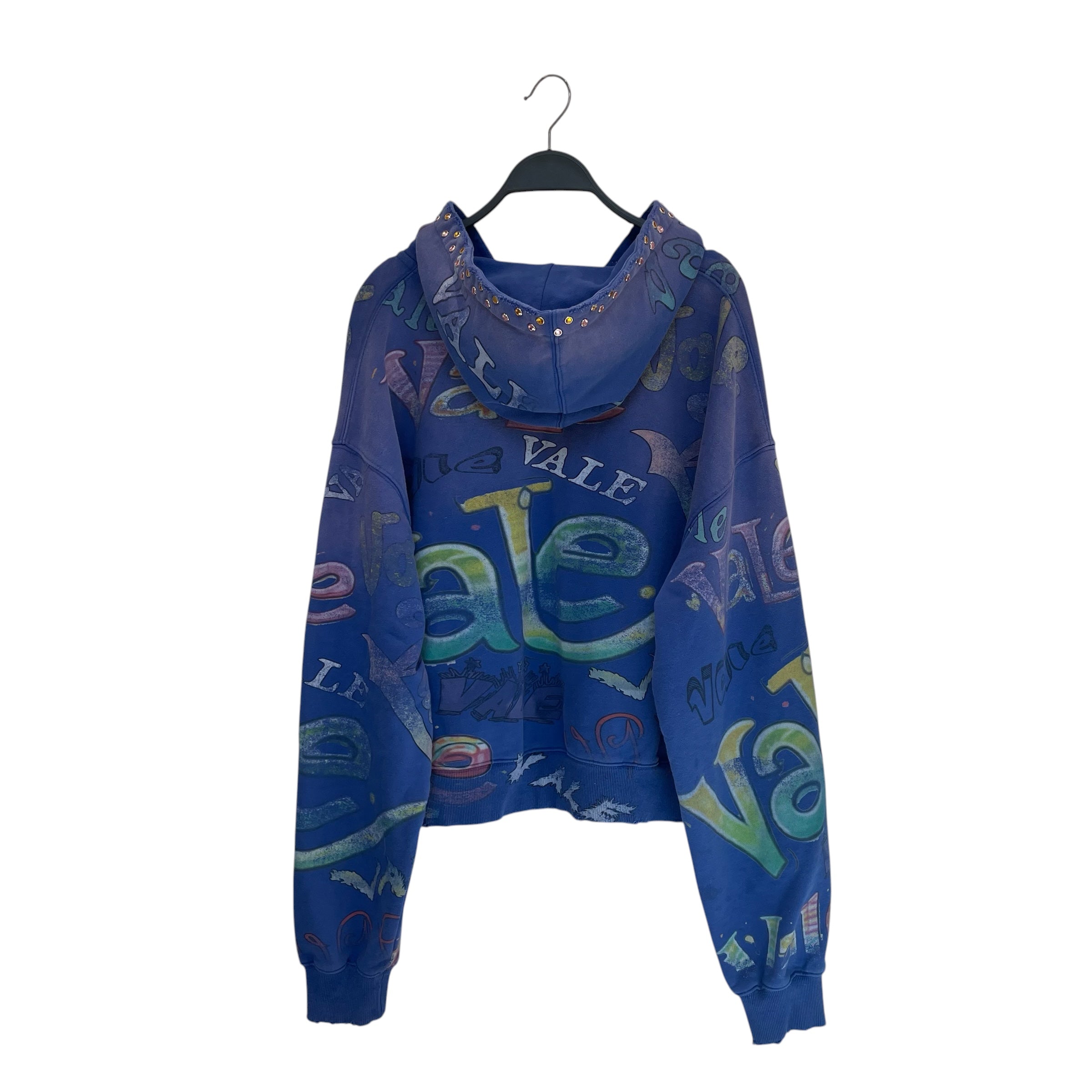 VALE FOREVER ICEBERG/Zip Up Hoodie/M/Graphic/Cotton/IDG/GEMS/VIBRANT GRAPHIC PRINT view 2