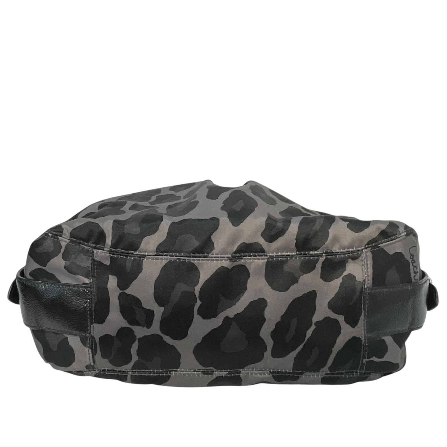 COACH/Hand Bag/Leopard/Cotton/BLK/15778 view 3