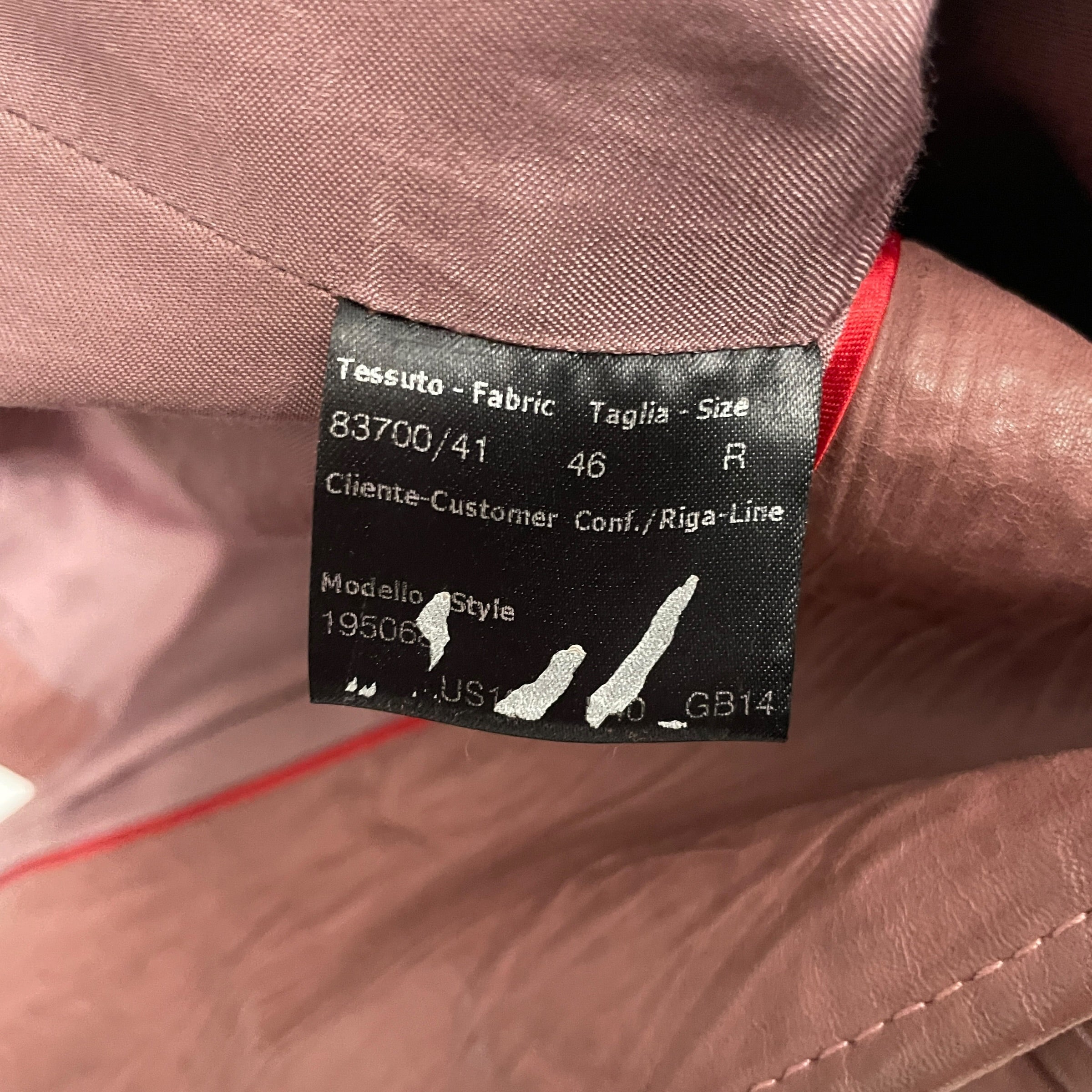 BRIONI/Leather Jkt/46/Leather/BRW/CRINKLE LEATHER BLAZER/POCKETS view 4