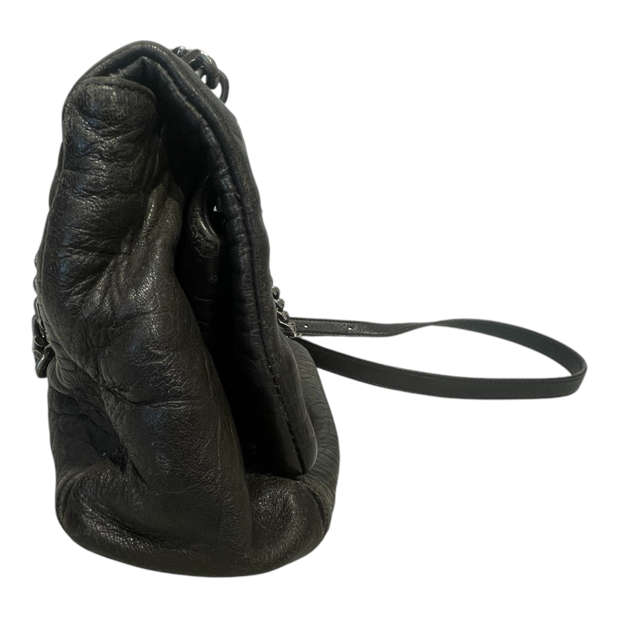 YVES SAINT LAURENT/Bag/Leather/GRY/MONOGRAM WEST HOLLYWOOD view 4