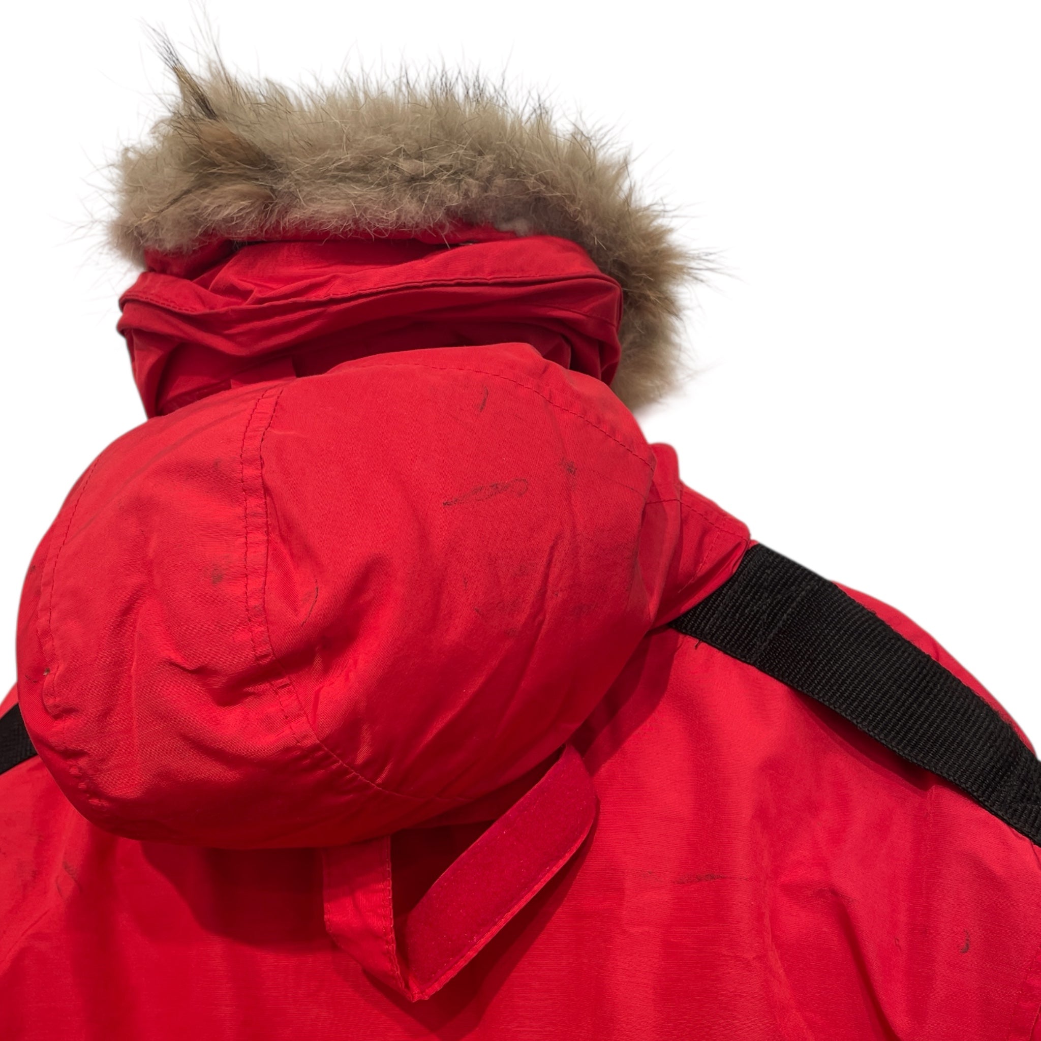 Snow Goose/Puffer Jkt/L/Polyester/RED/Snow Goose view 3