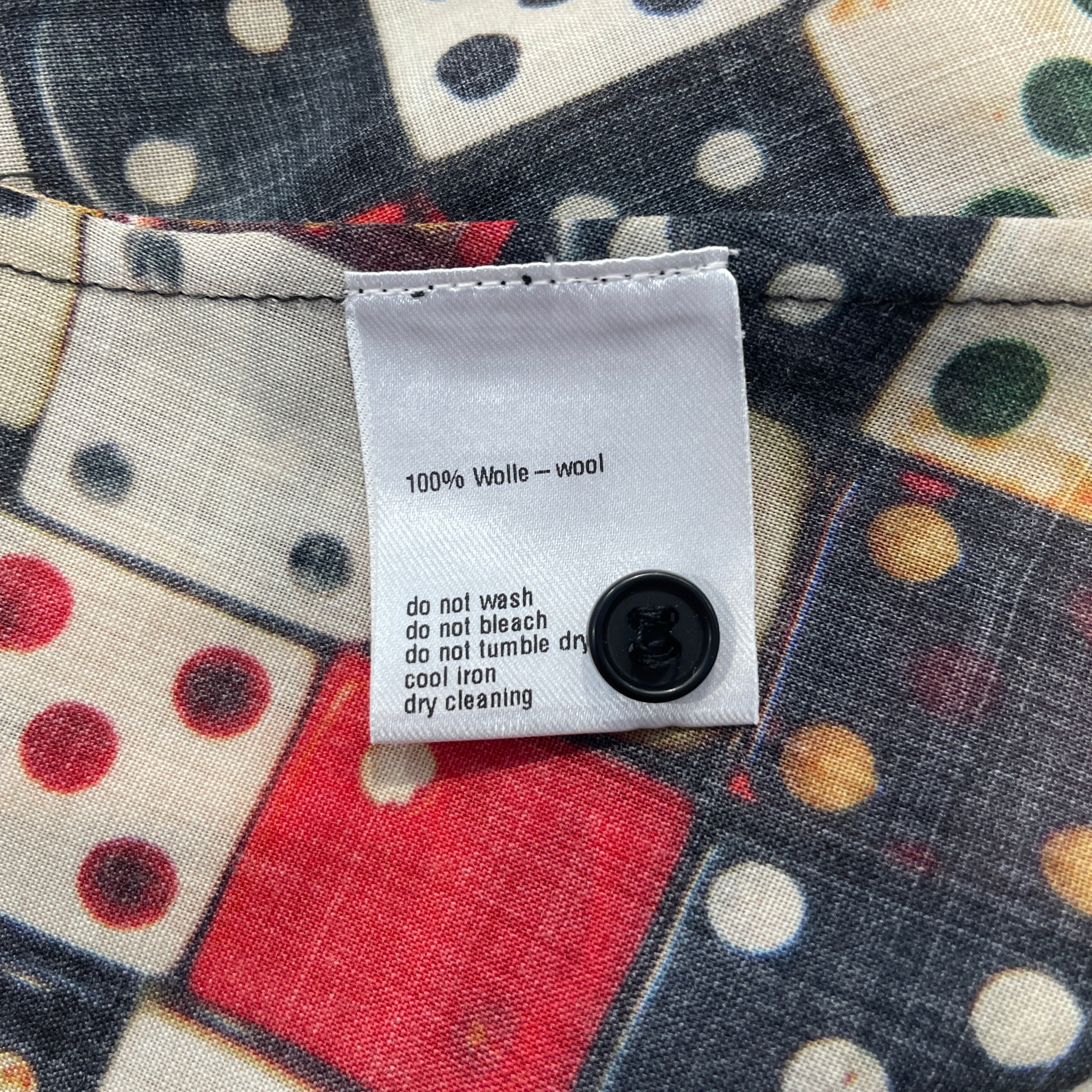 AKRIS/LS Dress/12/All Over Print/Wool/MLT/DICE RED view 4