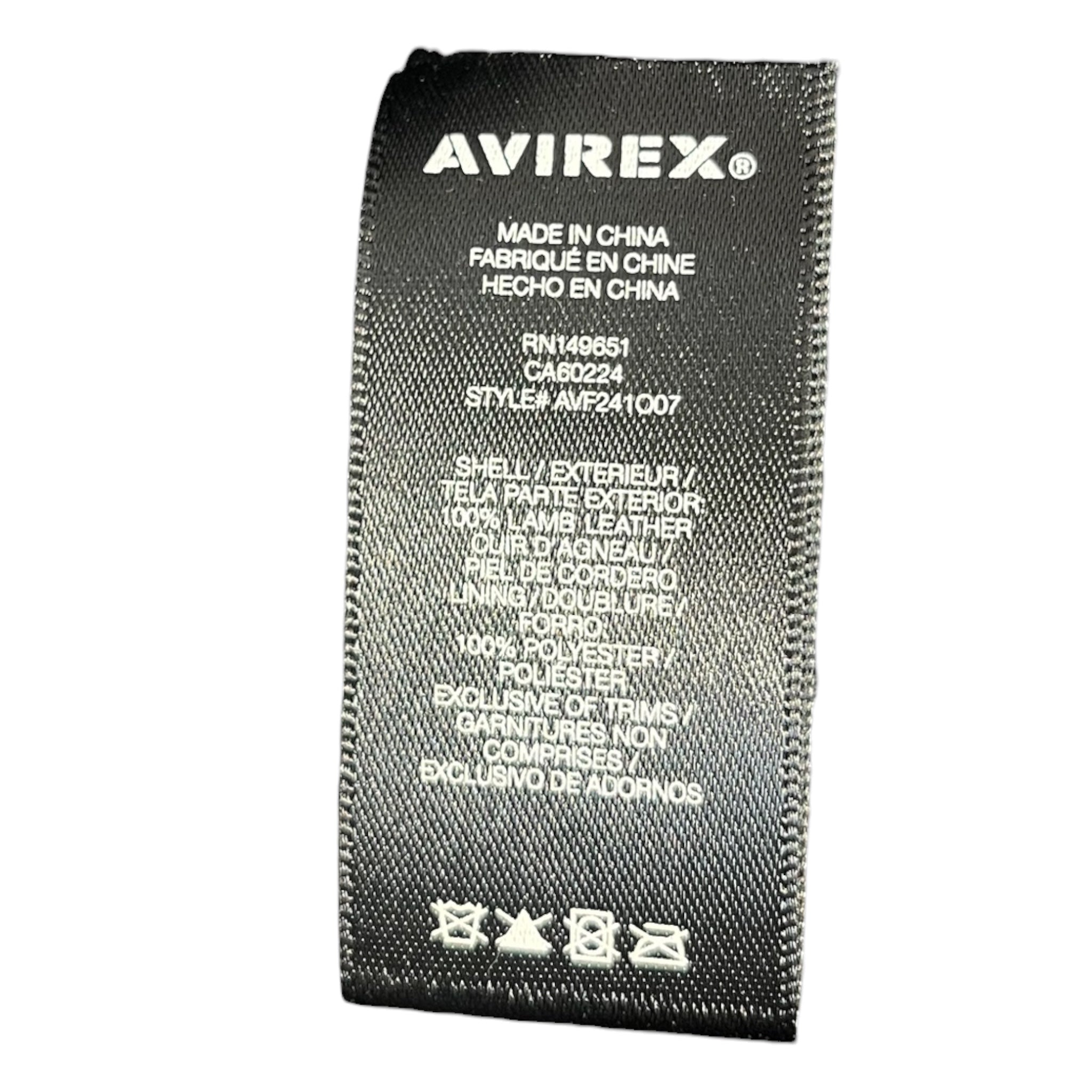 AVIREX/Leather Jkt/XL/Leather/BRW/military ww2 back hit view 4