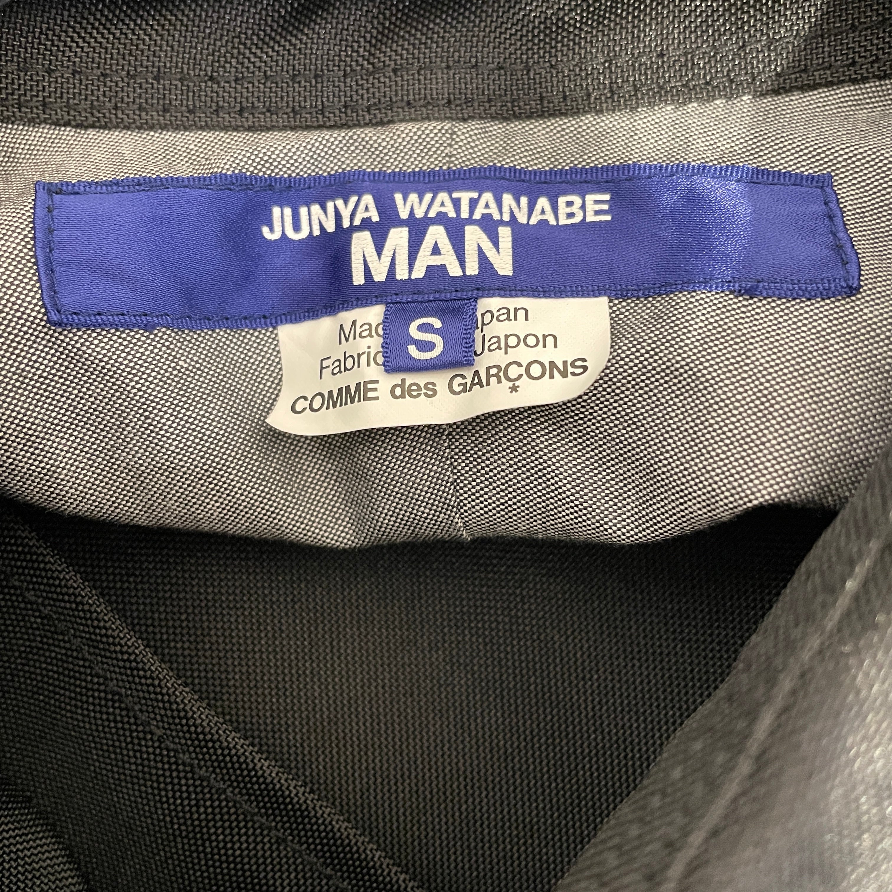 JUNYA WATANABE COMME des GARCONS MAN/Jacket/S/Polyester/BLK/ view 3