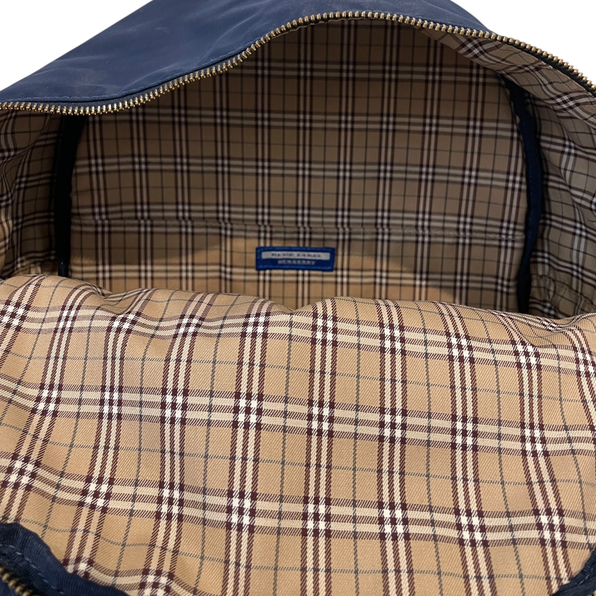 Burberrys Blue label/Backpack/Nylon/NVY/Gold Hardware view 5