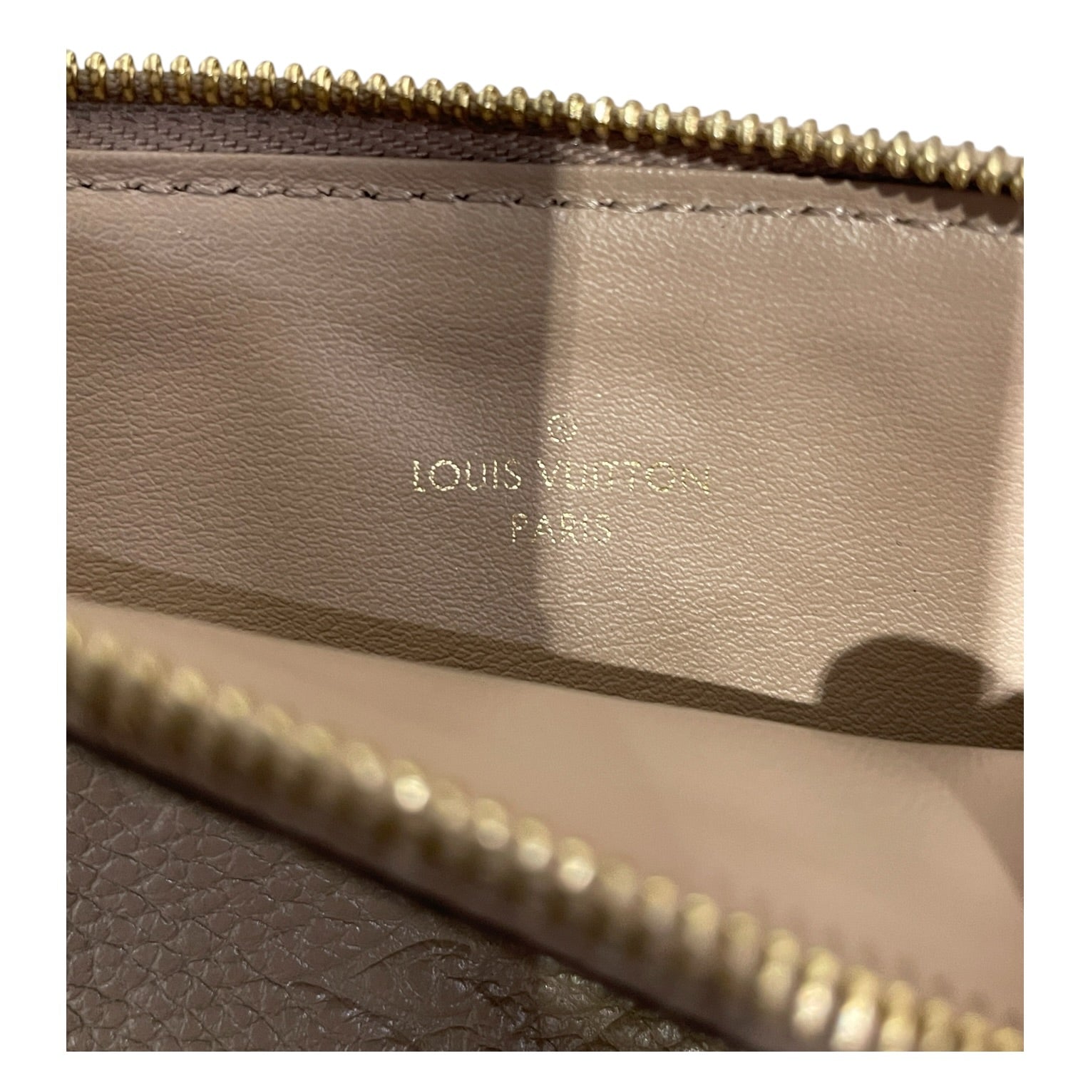 LOUIS VUITTON/Long Wallet/Leather/BEG/L's/Tourterelle Pochette Felicie view 3