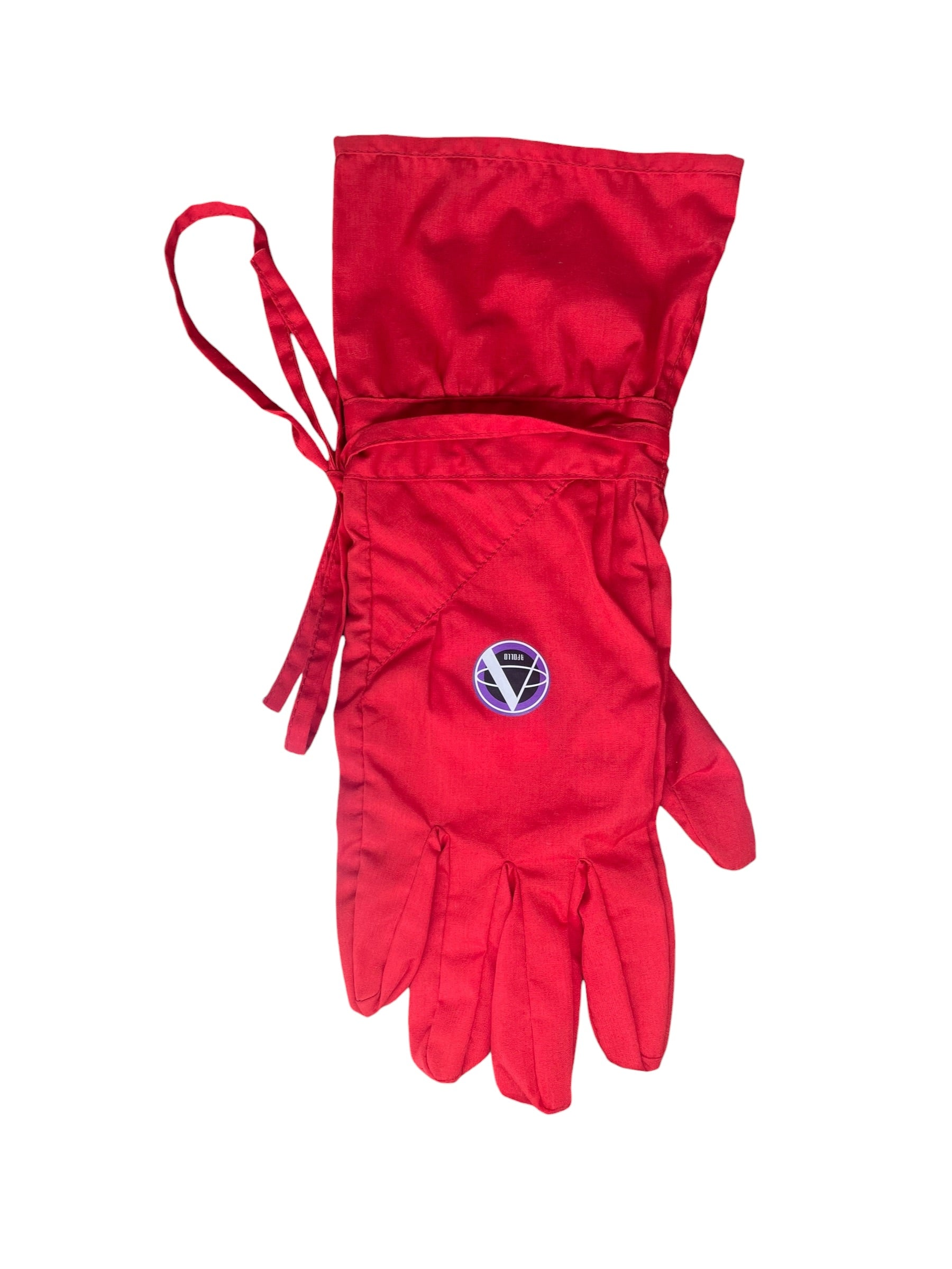 RAF SIMONS/Gloves, Mittens/OS/Cotton/RED/APOLLO GLOVES view 3