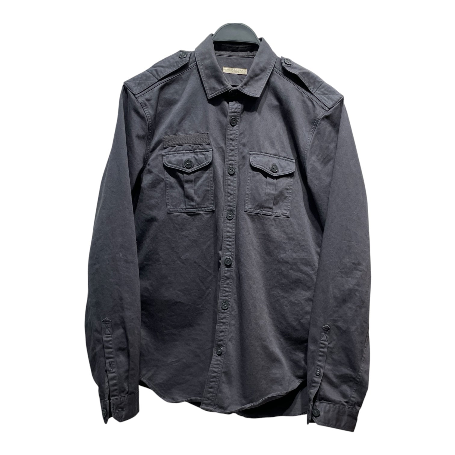 BURBERRY BRIT/Jacket/M/Cotton/GRY/ view 1