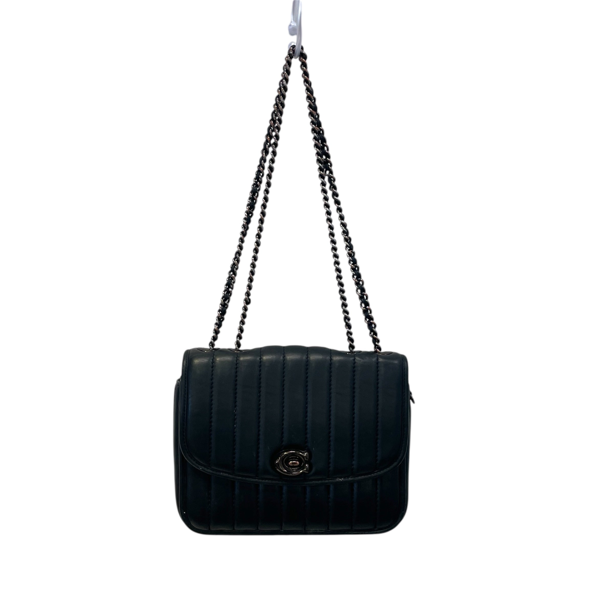 COACH/Cross Body Bag/Leather/BLK/Madison Quilted view 2