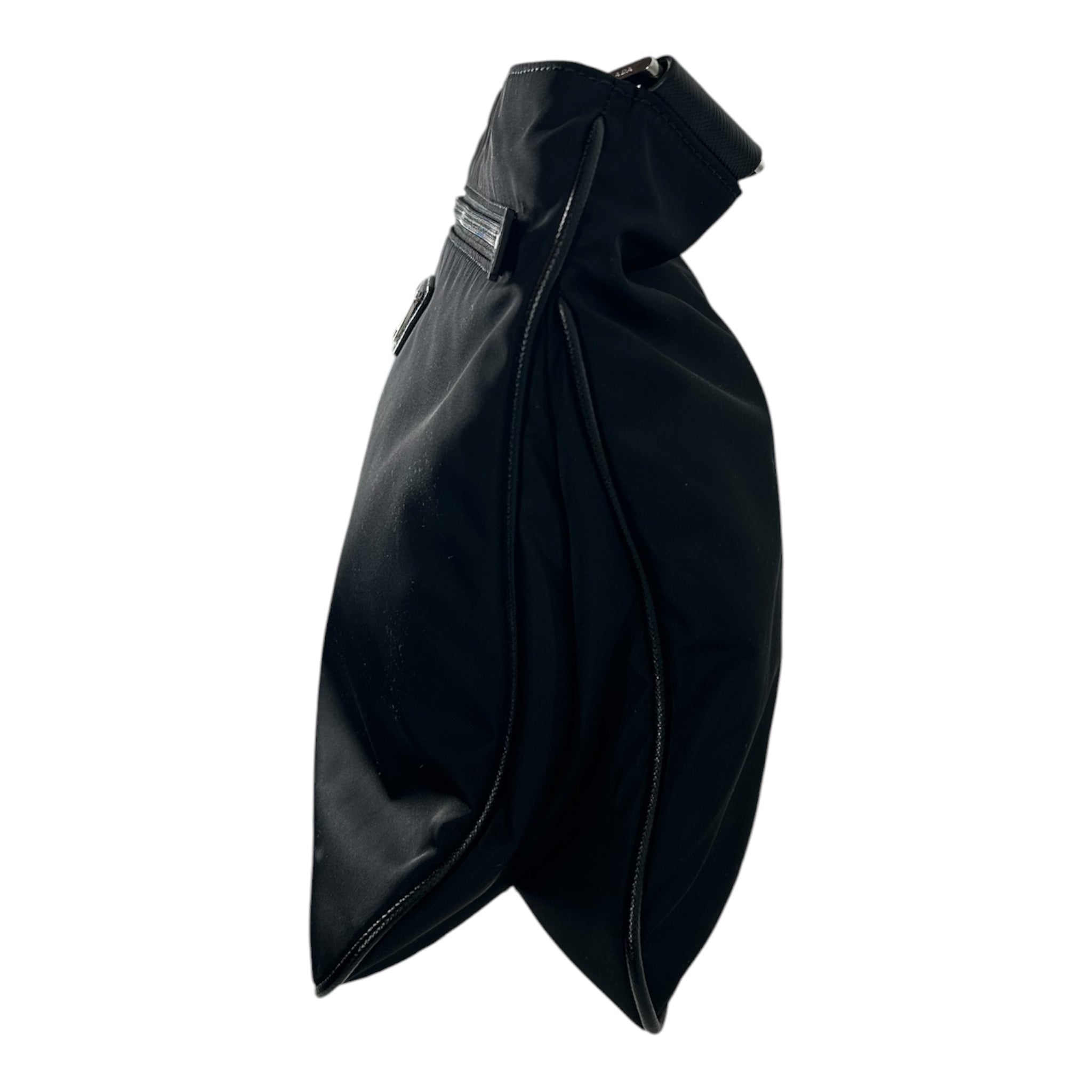 PRADA/Cross Body Bag/Nylon/BLK/MESSENGER view 2