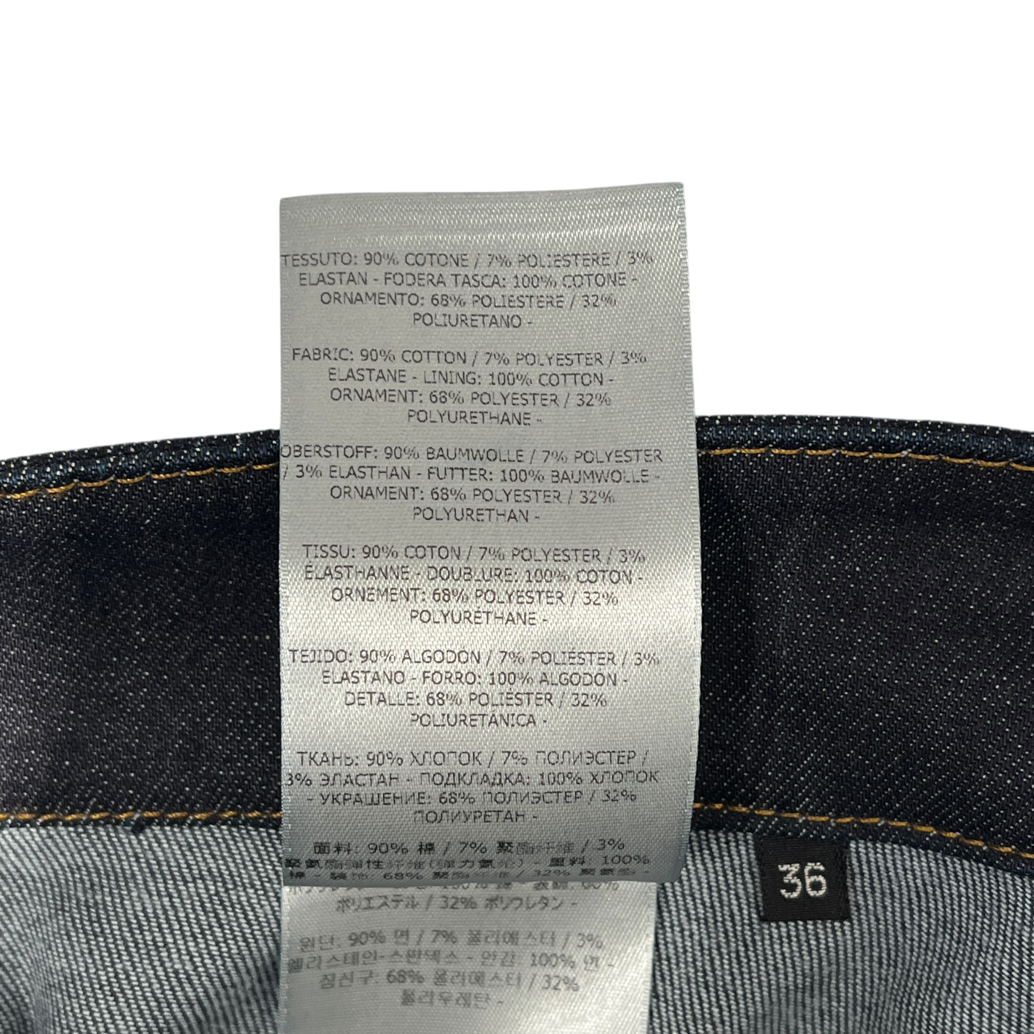 TOM FORD/Skirt/XS/Denim/IDG/cargo zipper denim skirt view 4