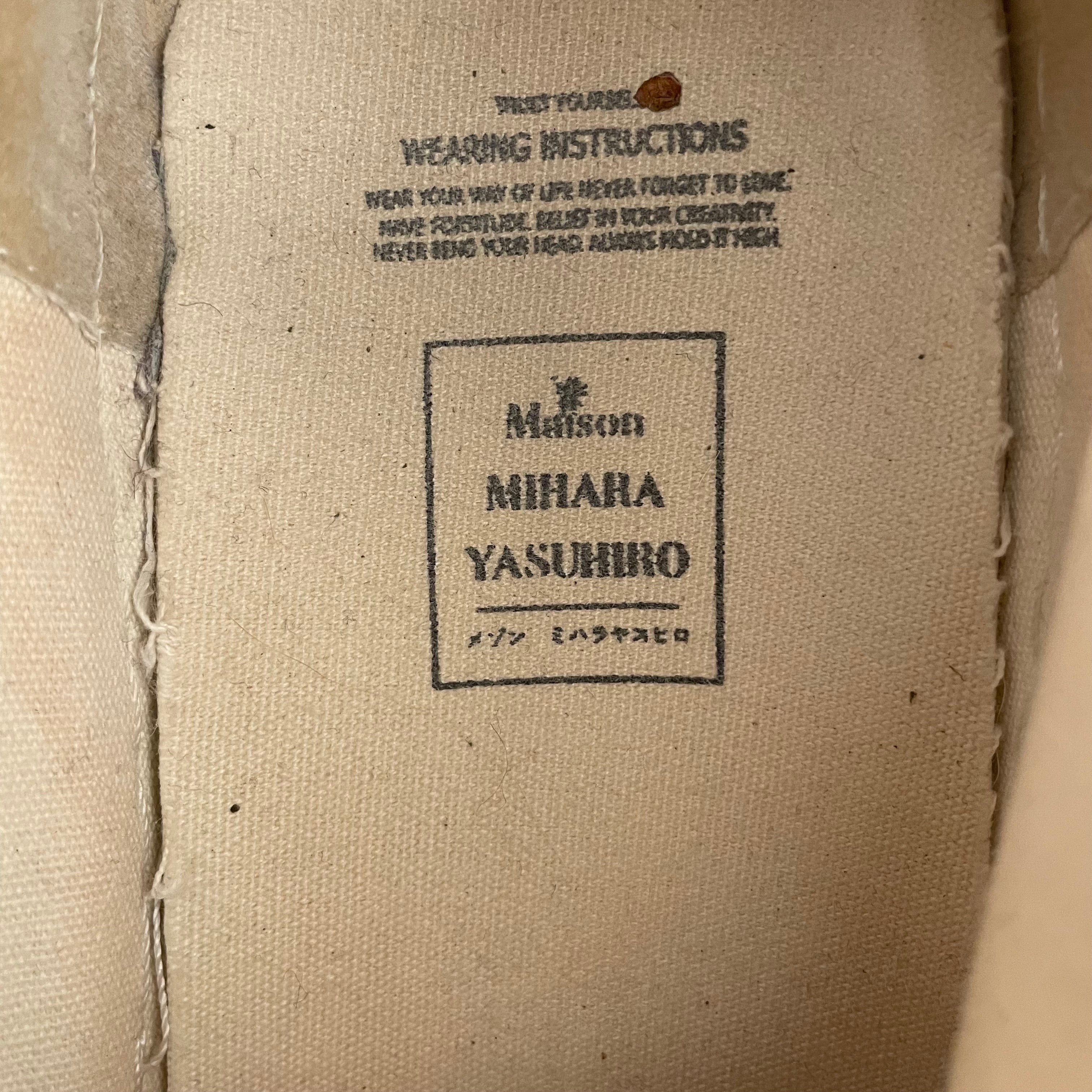 MIHARA YASUHIRO/Low-Sneakers/EU 44/Cotton/WHT/ view 9