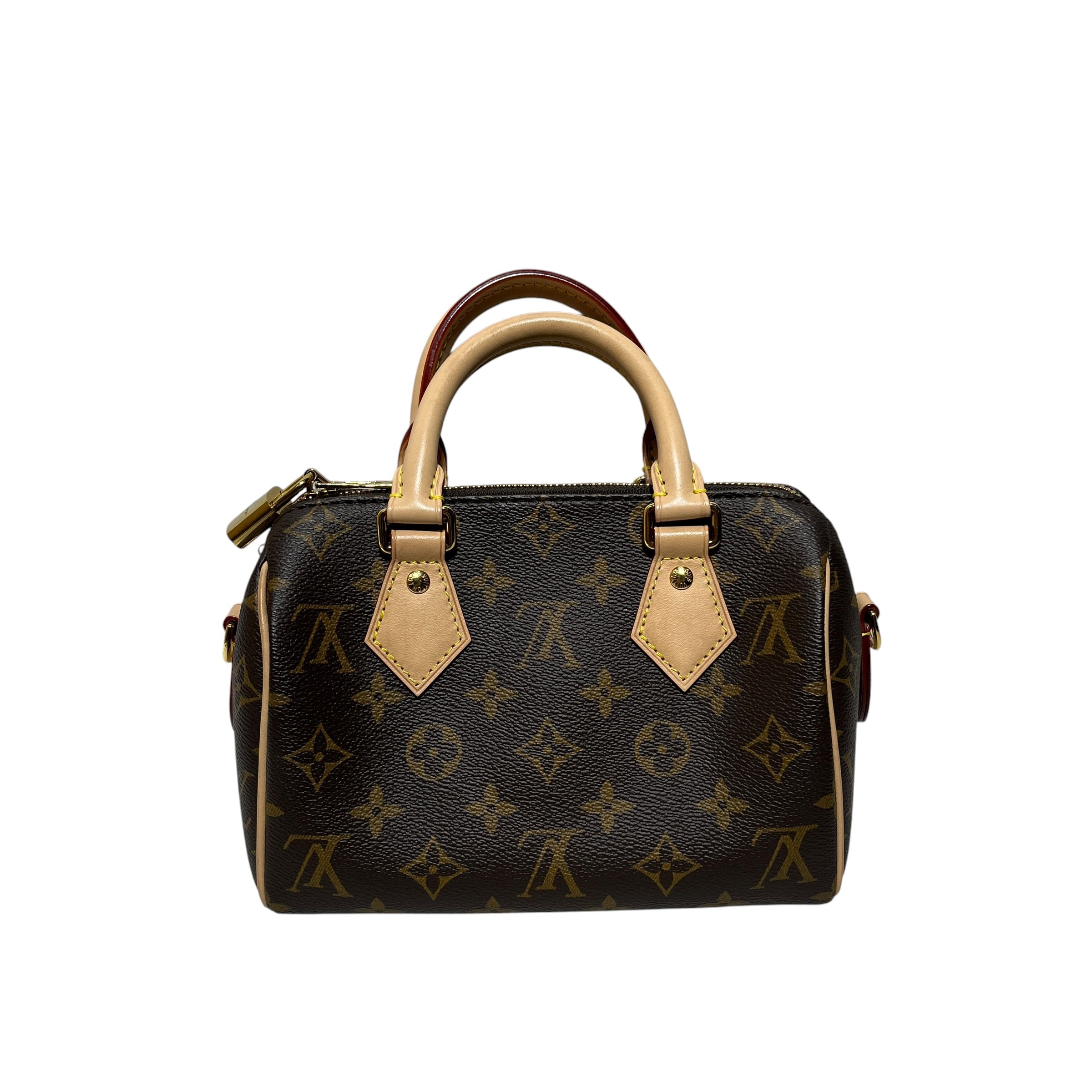 LOUIS VUITTON/Cross Body Bag/Monogram/BRW/SPEEDY 20 view 1