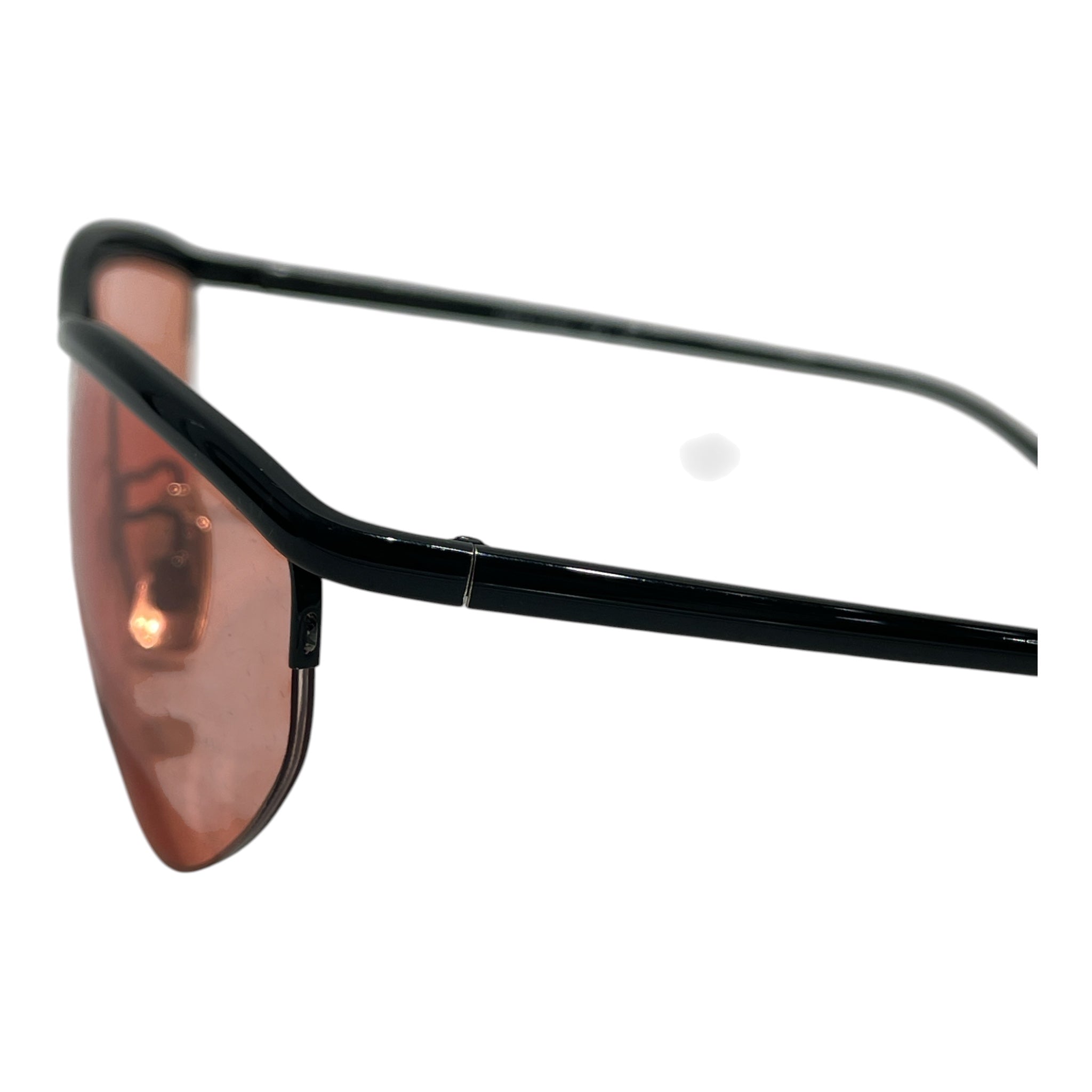 BOTTEGA VENETA/Sunglasses/Titanium/BLK/oval panthos view 3
