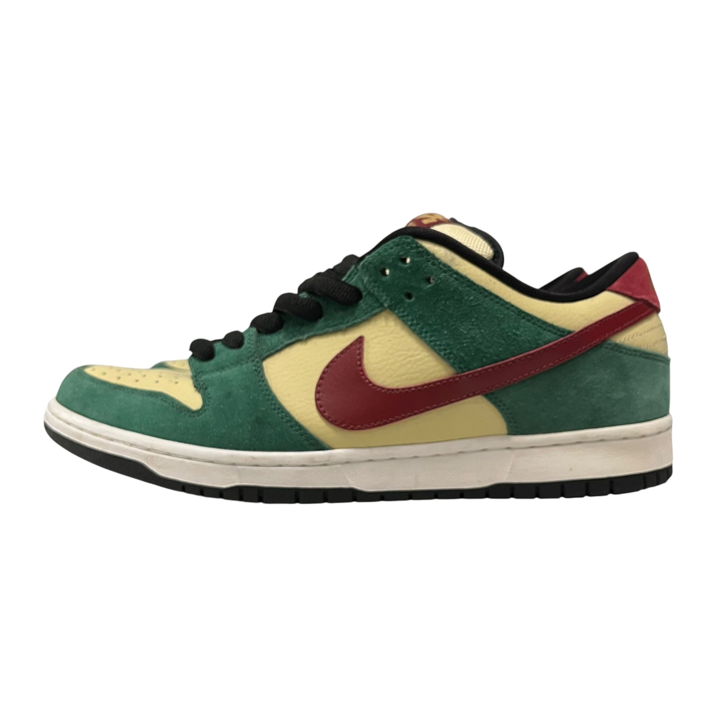 NIKE SB/Low-Sneakers/US 12/Suede/GRN/304292700 vegas gold 2011 view 3