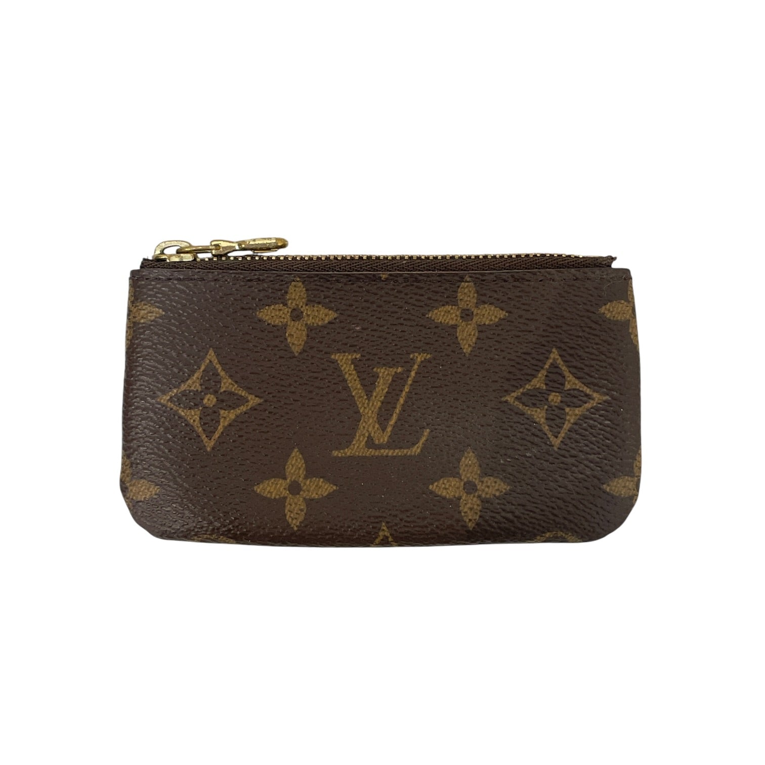 LOUIS VUITTON/Coin Wallet/Monogram/Leather/BRW/L's/ view 1