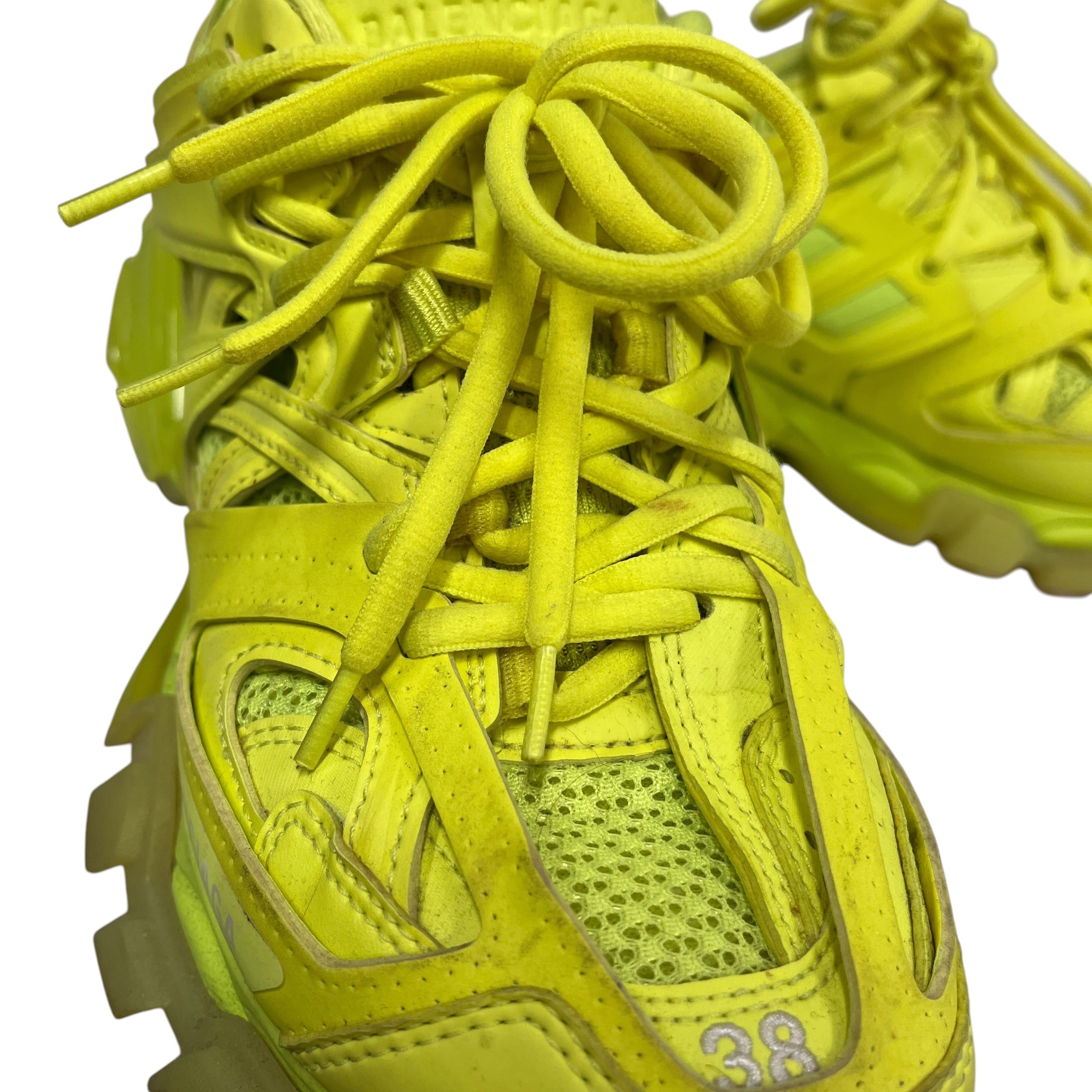 BALENCIAGA/Low-Sneakers/US 8/Polyester/GRN/Tracks view 5
