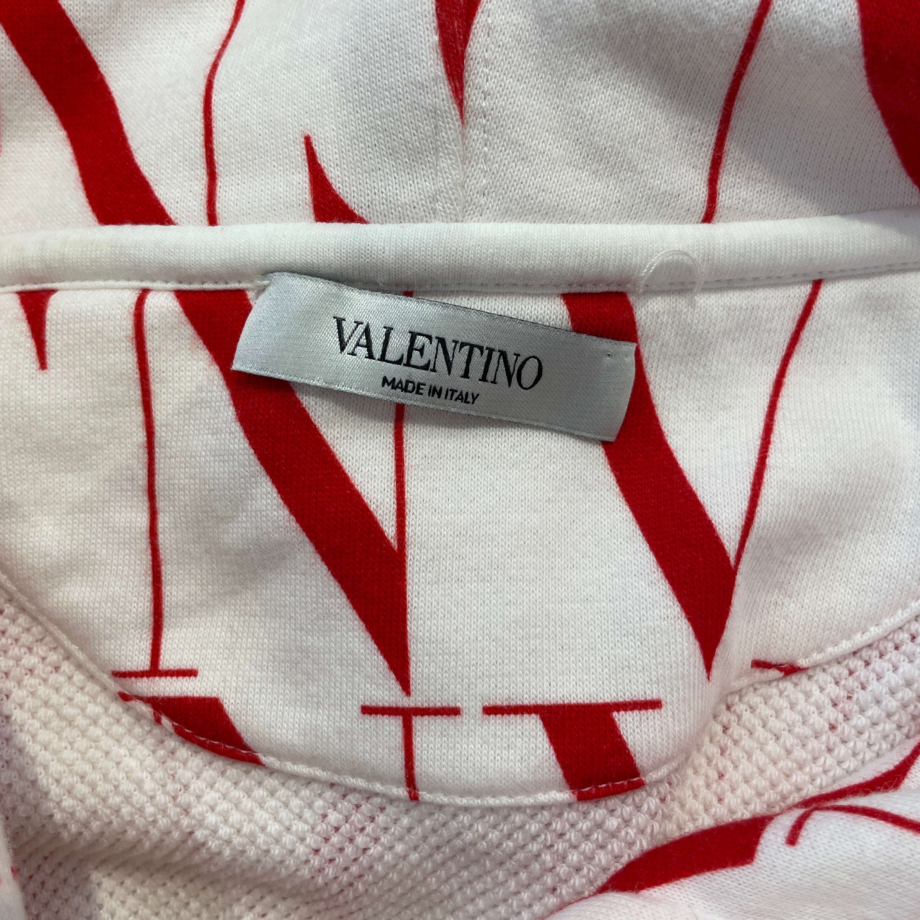 VALENTINO/Hoodie/XL/Monogram/Cotton/WHT/VNTN view 3