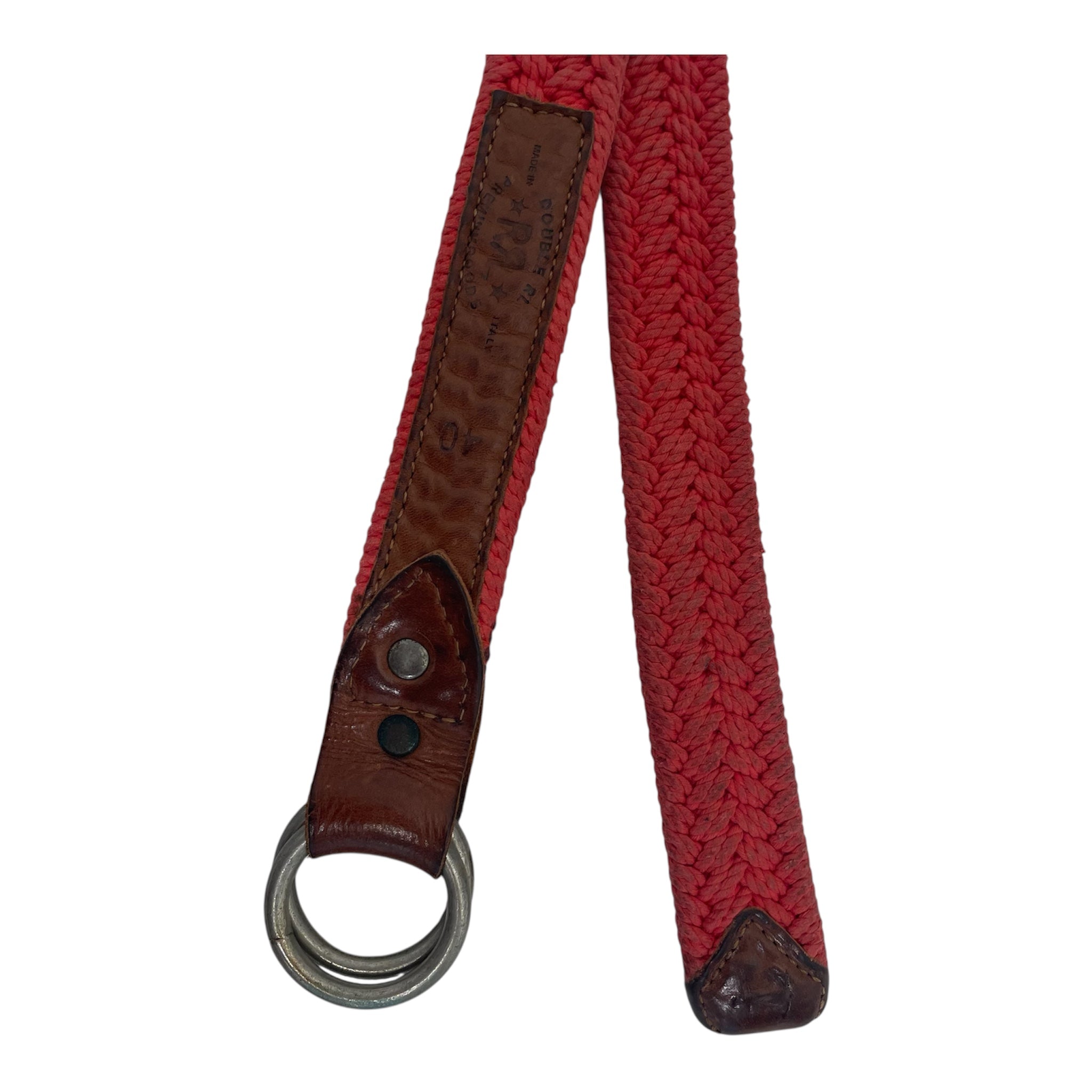 RRL/Belt/Cotton/RED/ view 2