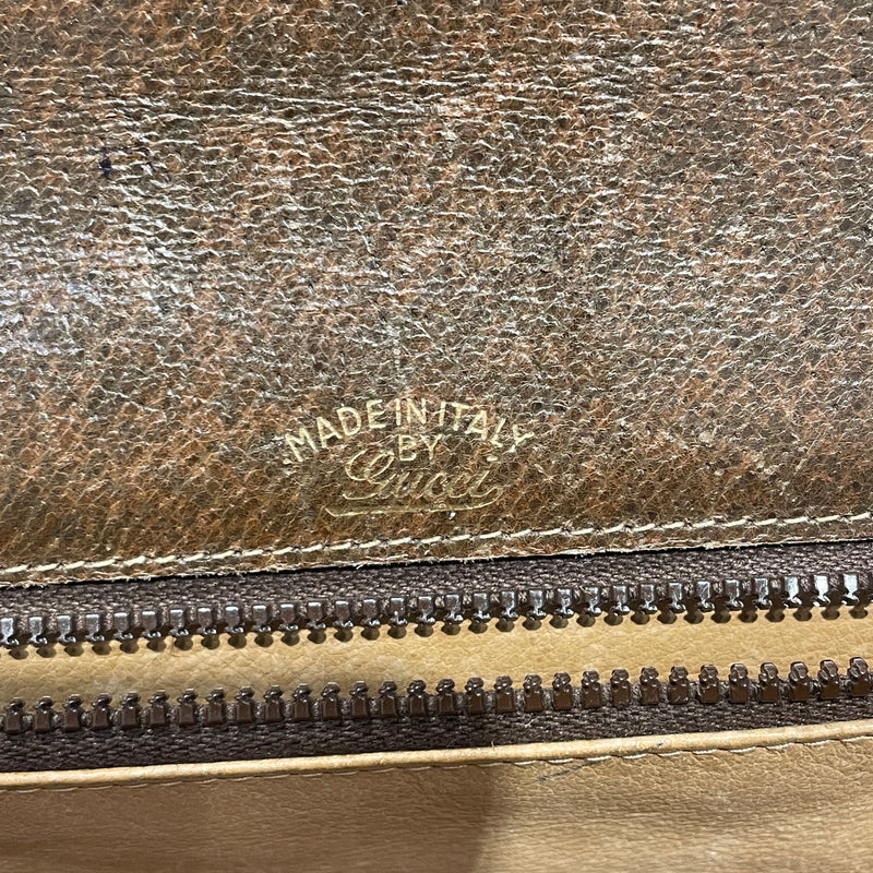 GUCCI/Hand Bag/OS/Monogram/Cotton/MLT/Bamboo Handel