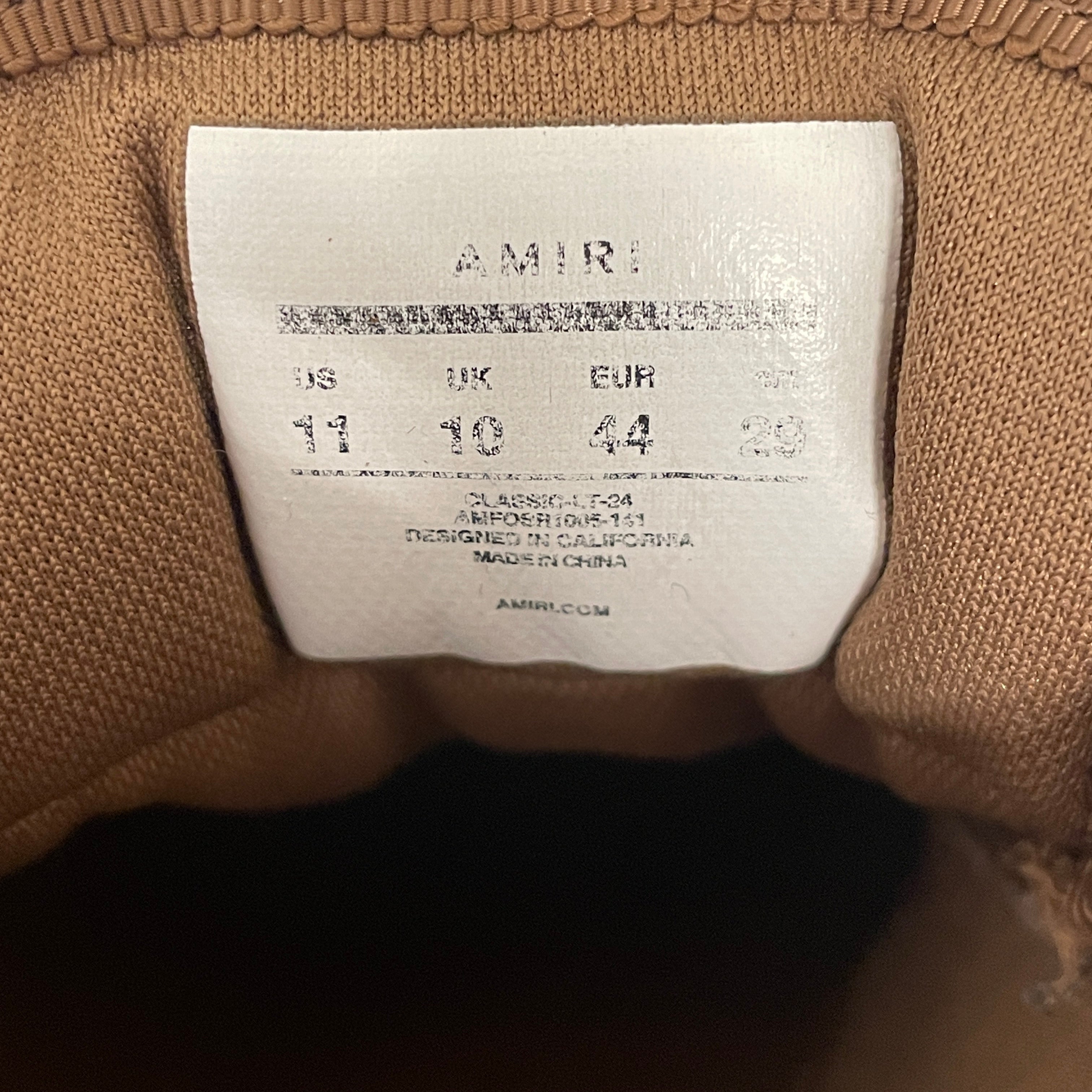 AMIRI/Low-Sneakers/US 11/Graphic/WHT/ view 6