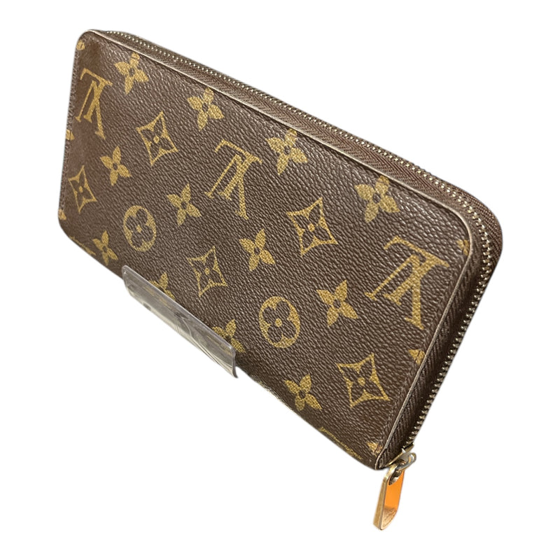 LOUIS VUITTON/Long Wallet/Leather/BRW/Zippy Wallet