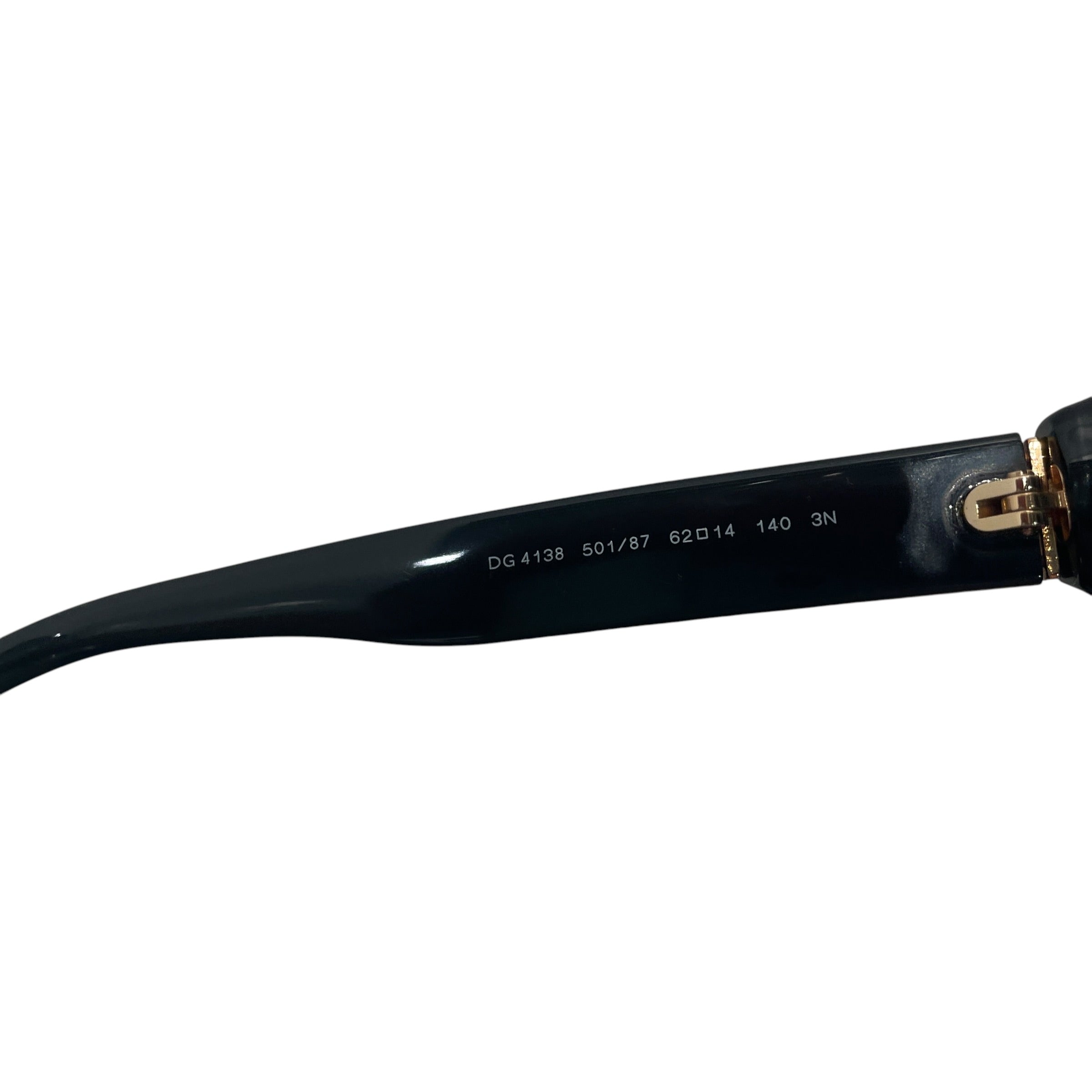 DOLCE&GABBANA/Sunglasses/Plastic/BLK/M's/DG4138 AVIATOR GLD ACCENT view 5