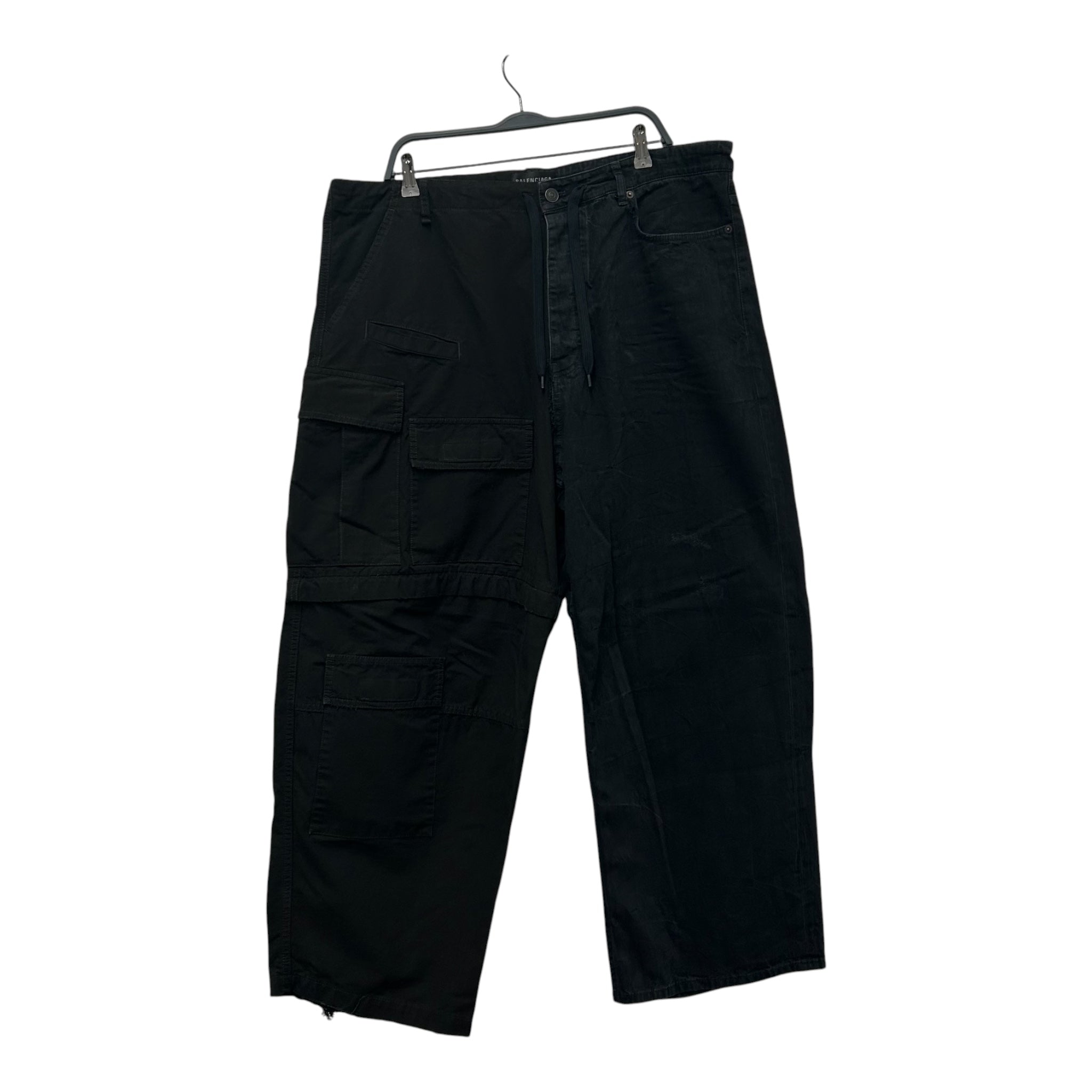 BALENCIAGA/Cargo Pants/L/Cotton/BLK/CARGO PANTS view 1