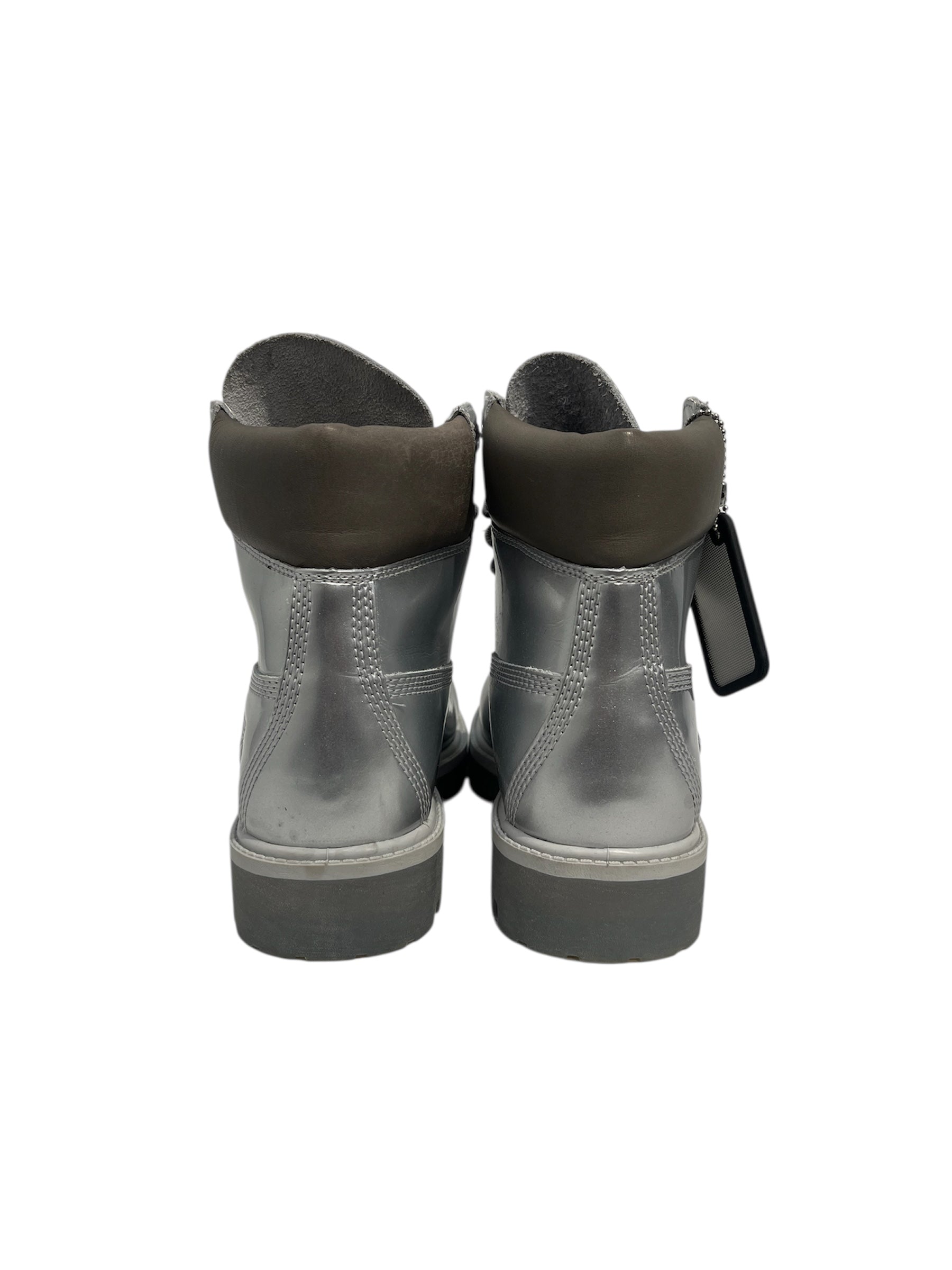 Timberland/Veneda Carter/Boots/US 7/Leather/SLV/VENEDA TIMBS, B00998 view 4