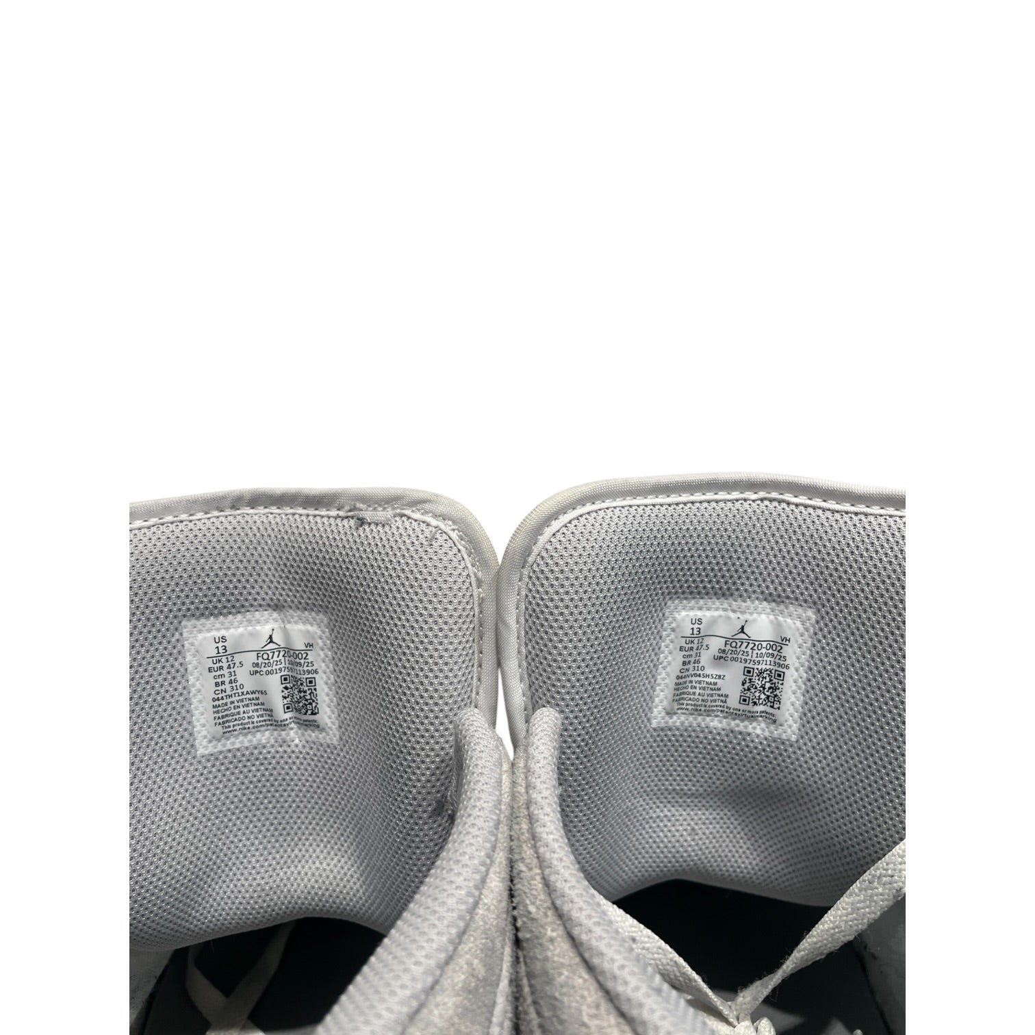 NIKE/Hi-Sneakers/US 13/Suede/GRY/FQ7720-002 view 4