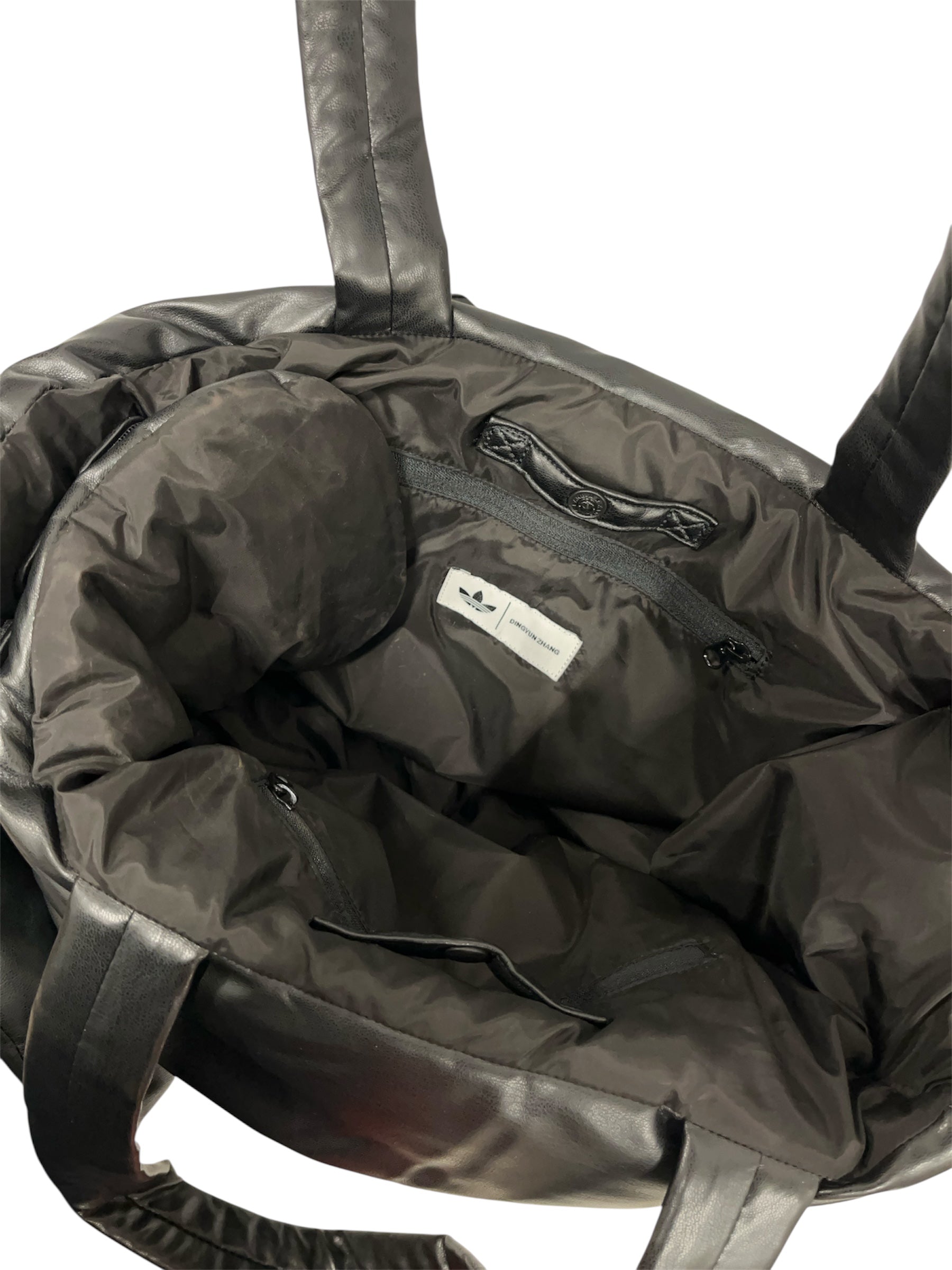 adidas/Bag/Stripe/Leather/BLK/HELMUT BAG view 4